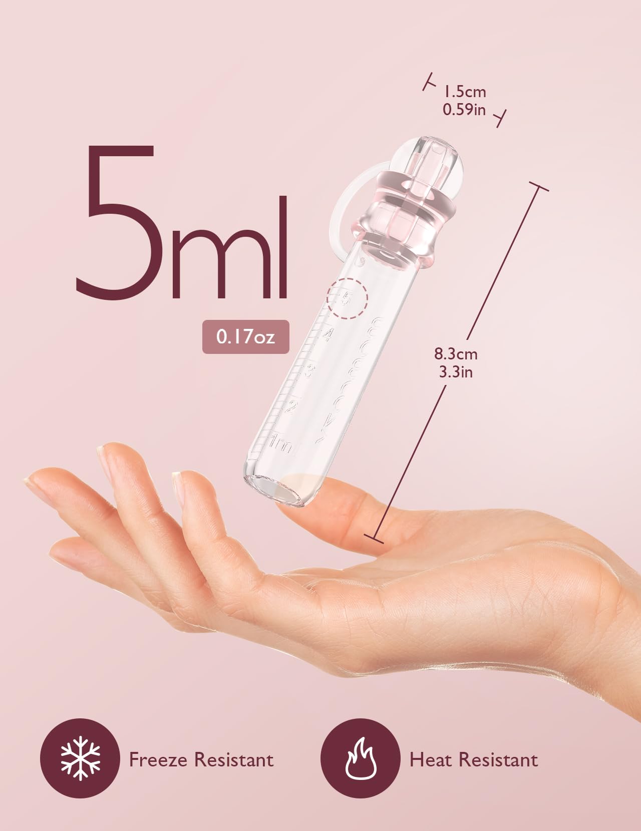 momcozy-colostrum-collector-reusable-breast-milk-collector-5ml-6-pack-with-stora image 6