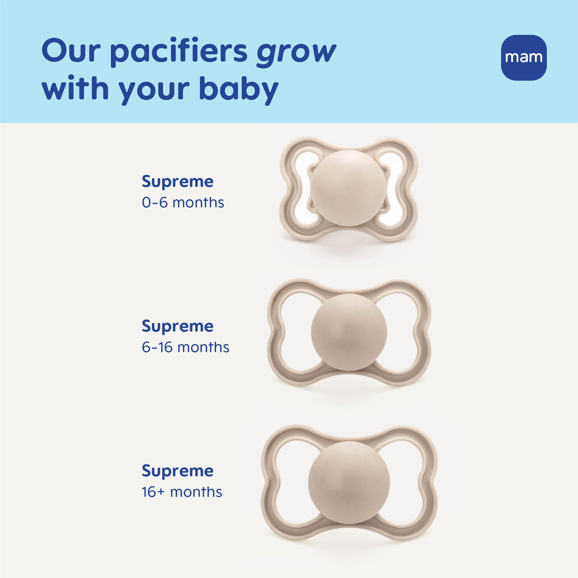 mam-supreme-baby-pacifier-premium-orthodontic-pacifier-6-16-months-glow-in-the-d image 6