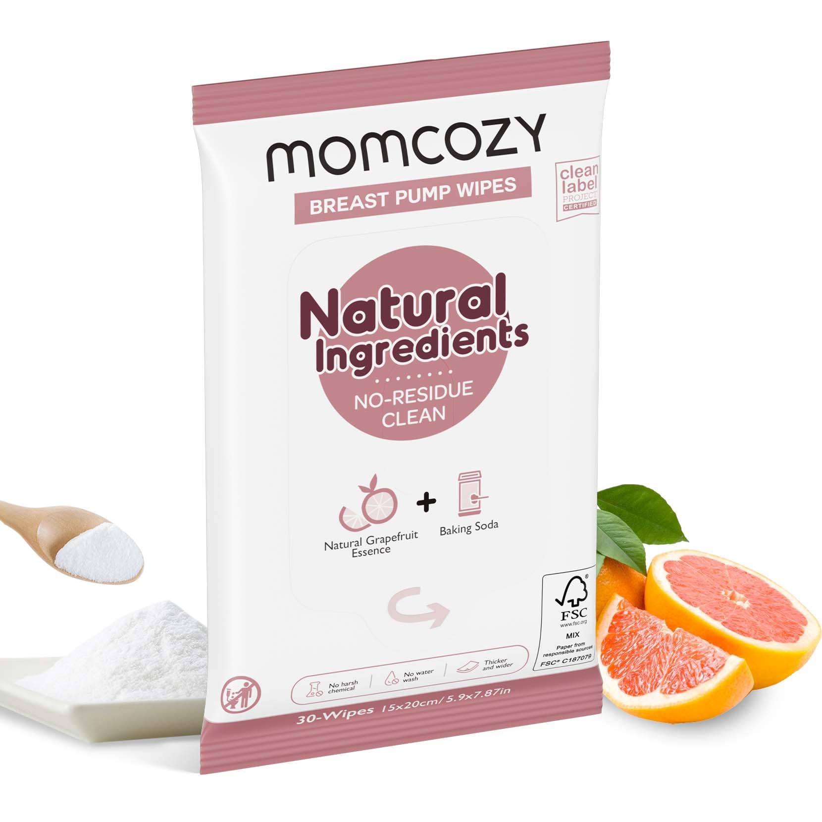 momcozy-breastmilk-storing-bags-natural-breast-pump-wipes-combo-temp-sensing-bag image 2
