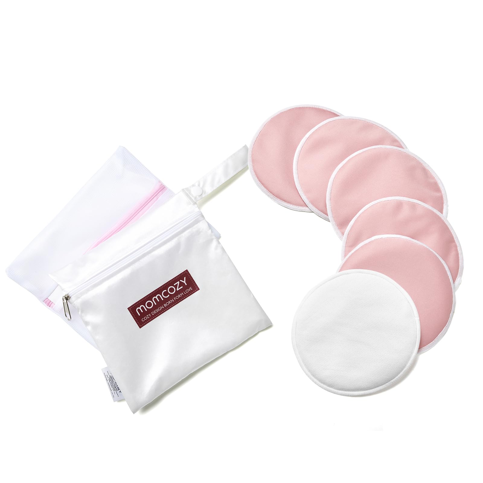 momcozy-reusable-breast-pads-6-count-ultra-thin-washable-nursing-pads-with-dry-w image 1