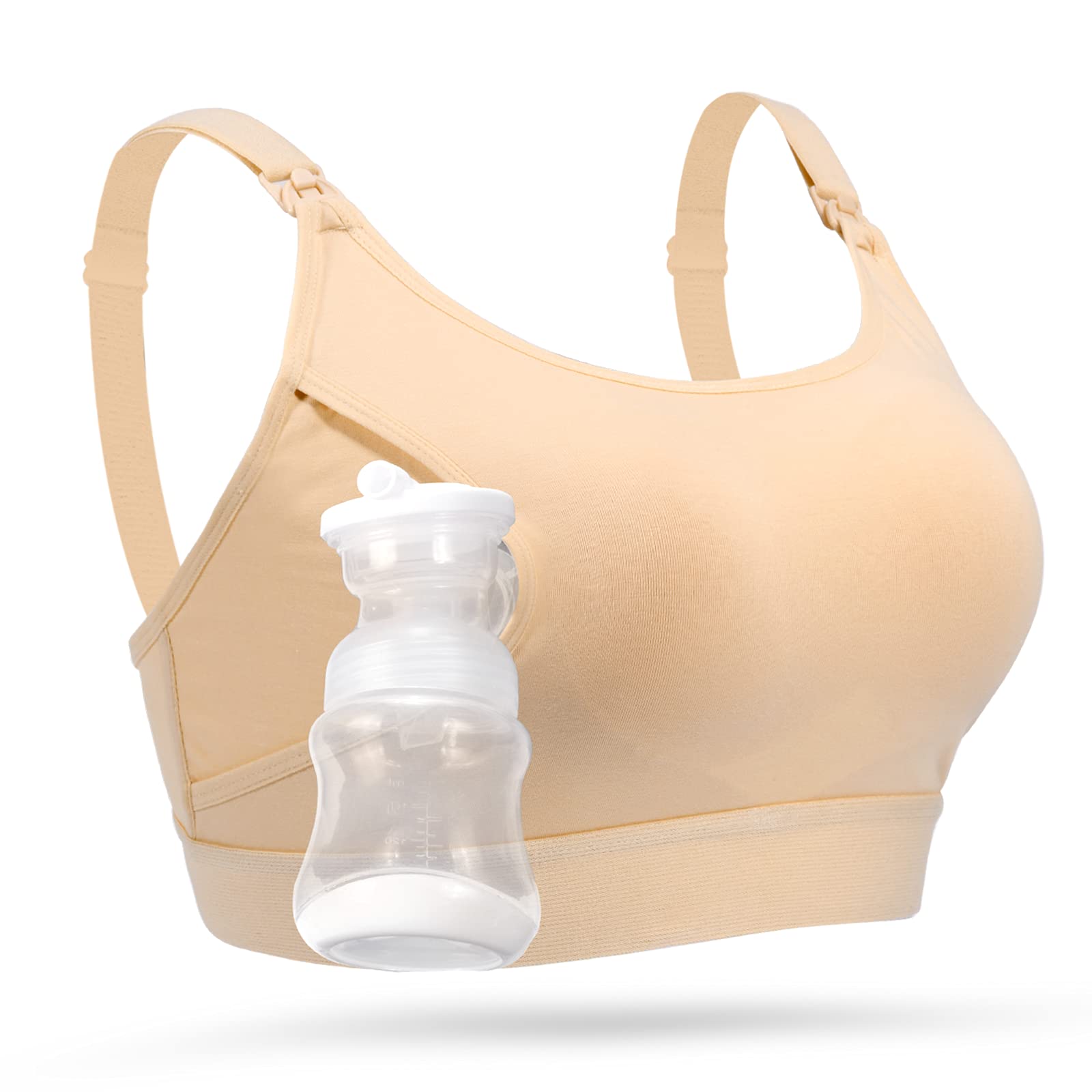 momcozy-hands-free-pumping-bra-adjustable-pumping-and-nursing-bra-in-one image 8