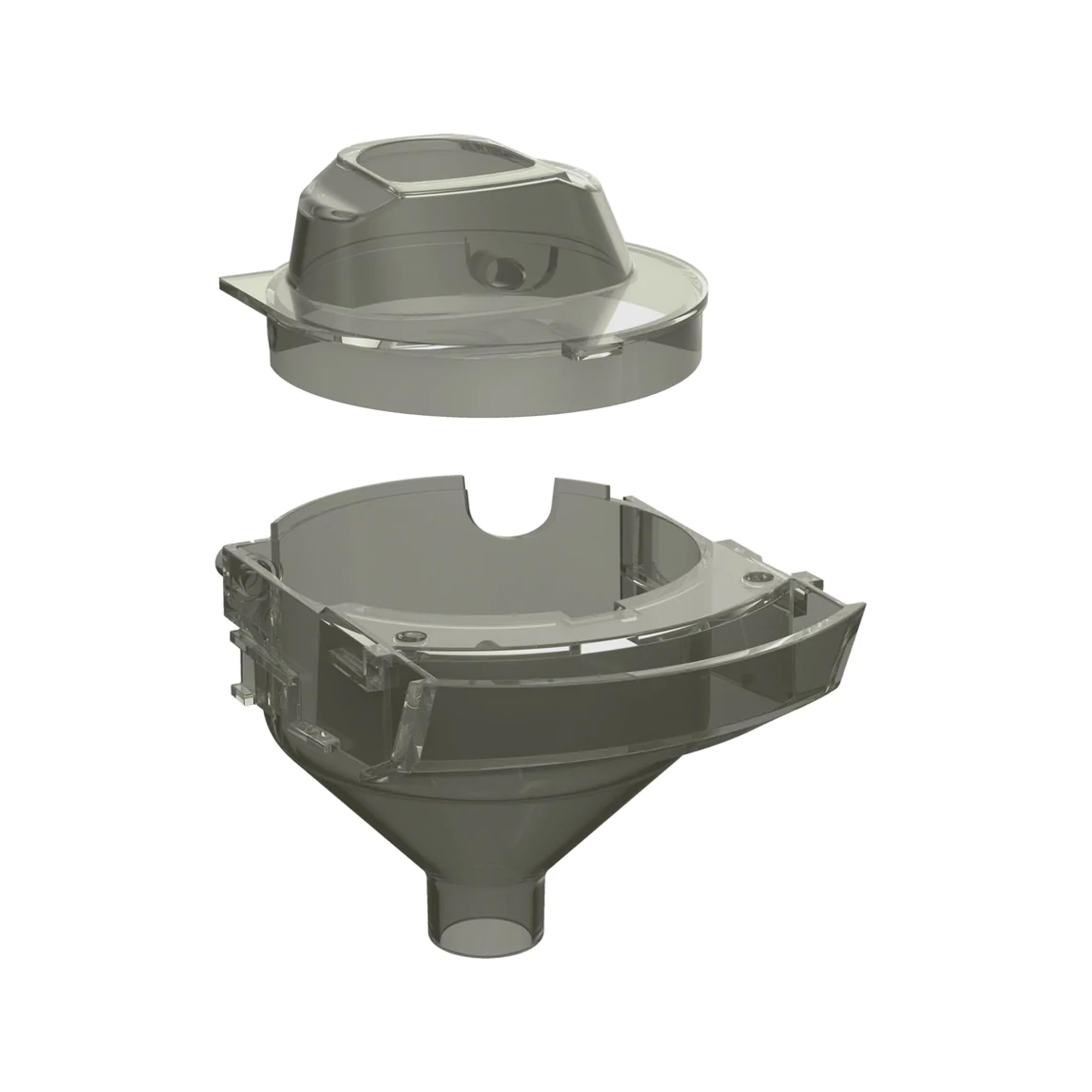 baby-brezza-formula-pro-mini-replacement-funnel-cover-official-part-grey image 1