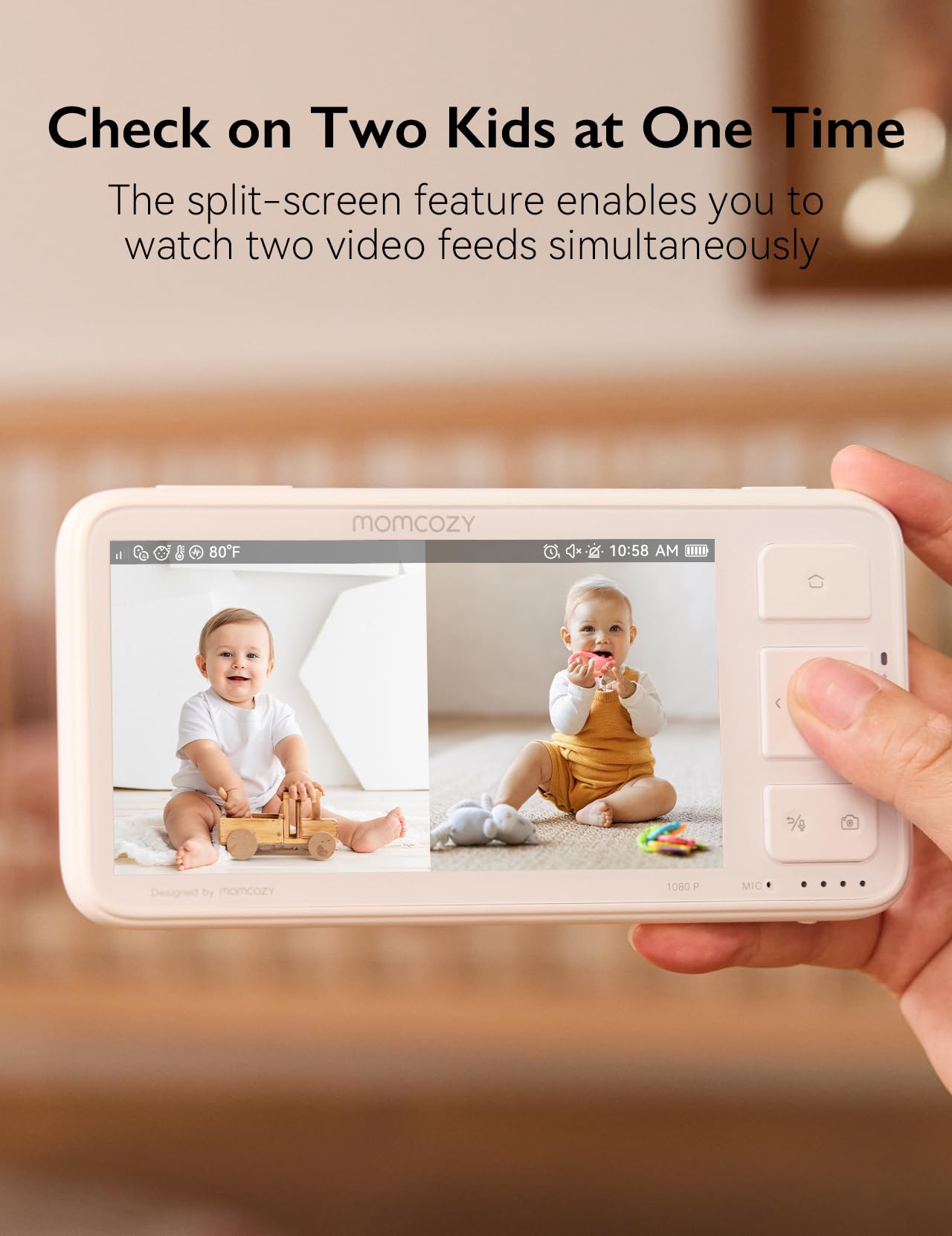 momcozy-baby-monitor-bm03-add-on-camera-unit-full-1080p-hd-resolution-pan-tilt-z image 3