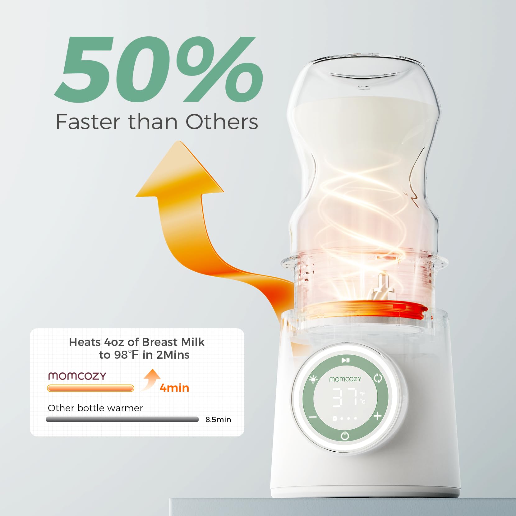 momcozy-portable-bottle-warmer-for-travel-cordless-leak-proof-fast-heating-wide- image 2