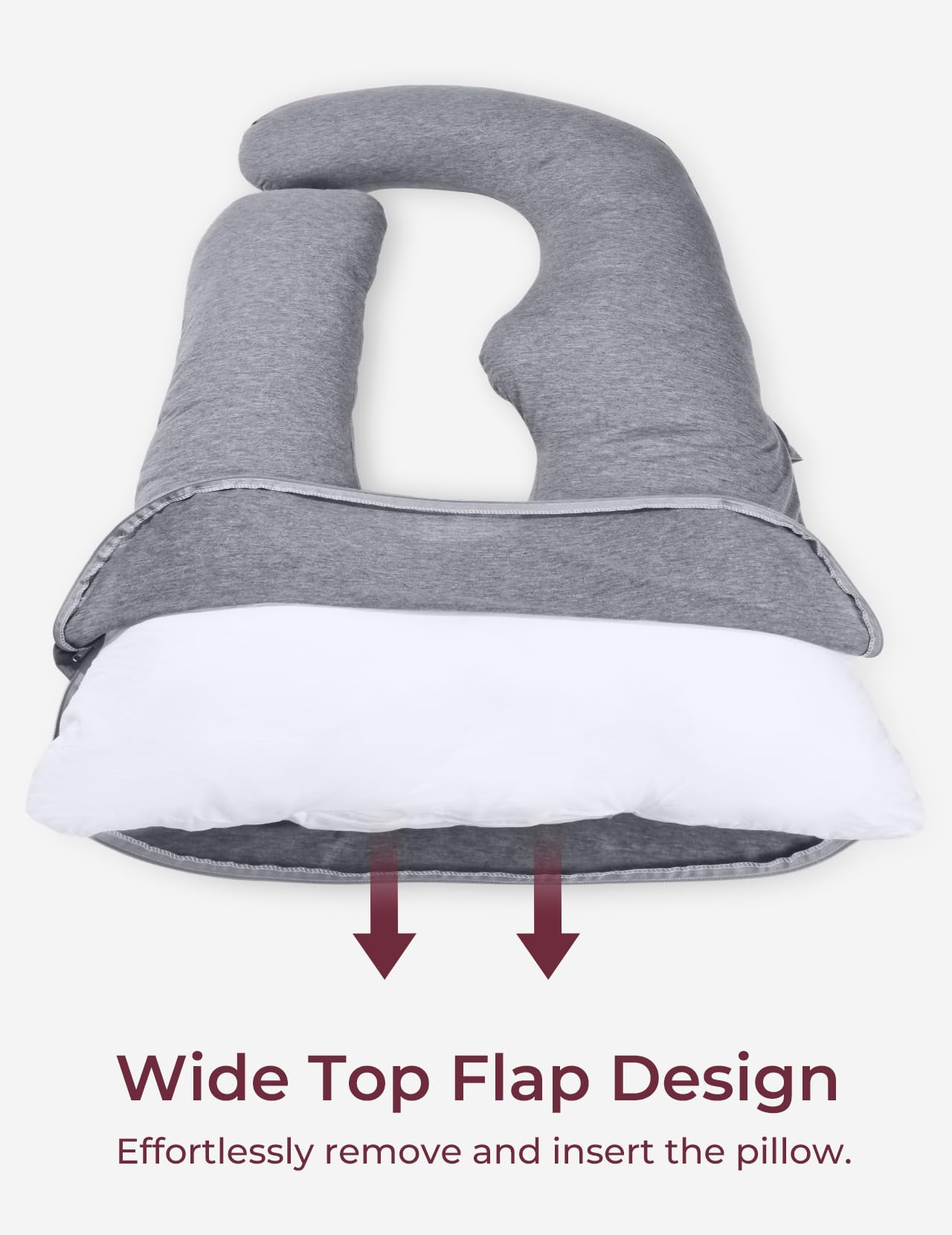 momcozy-pregnancy-pillow-cover-u-shaped-57-large-soft-machine-washable-replaceme image 6