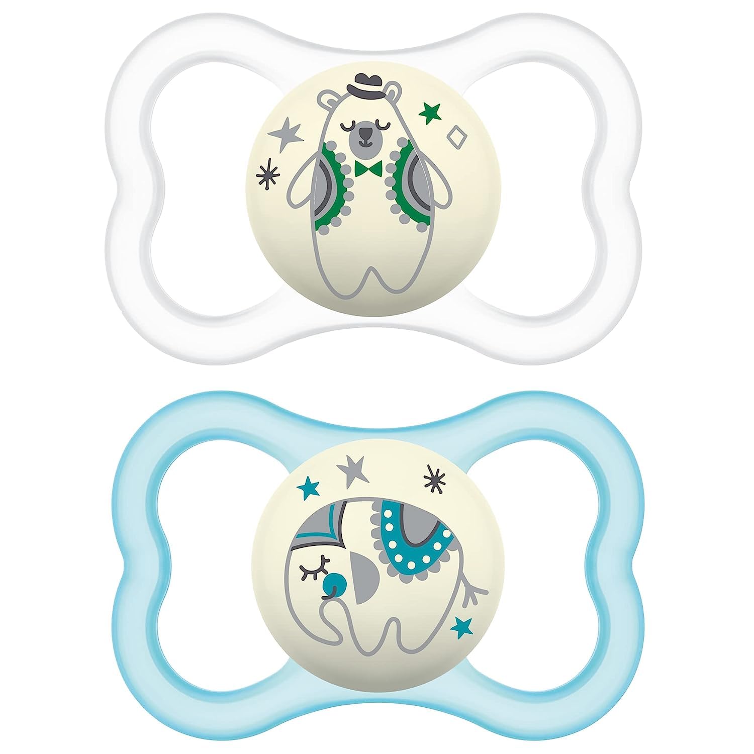 mam-supreme-baby-pacifier-premium-orthodontic-pacifier-6-16-months-glow-in-the-d image 7