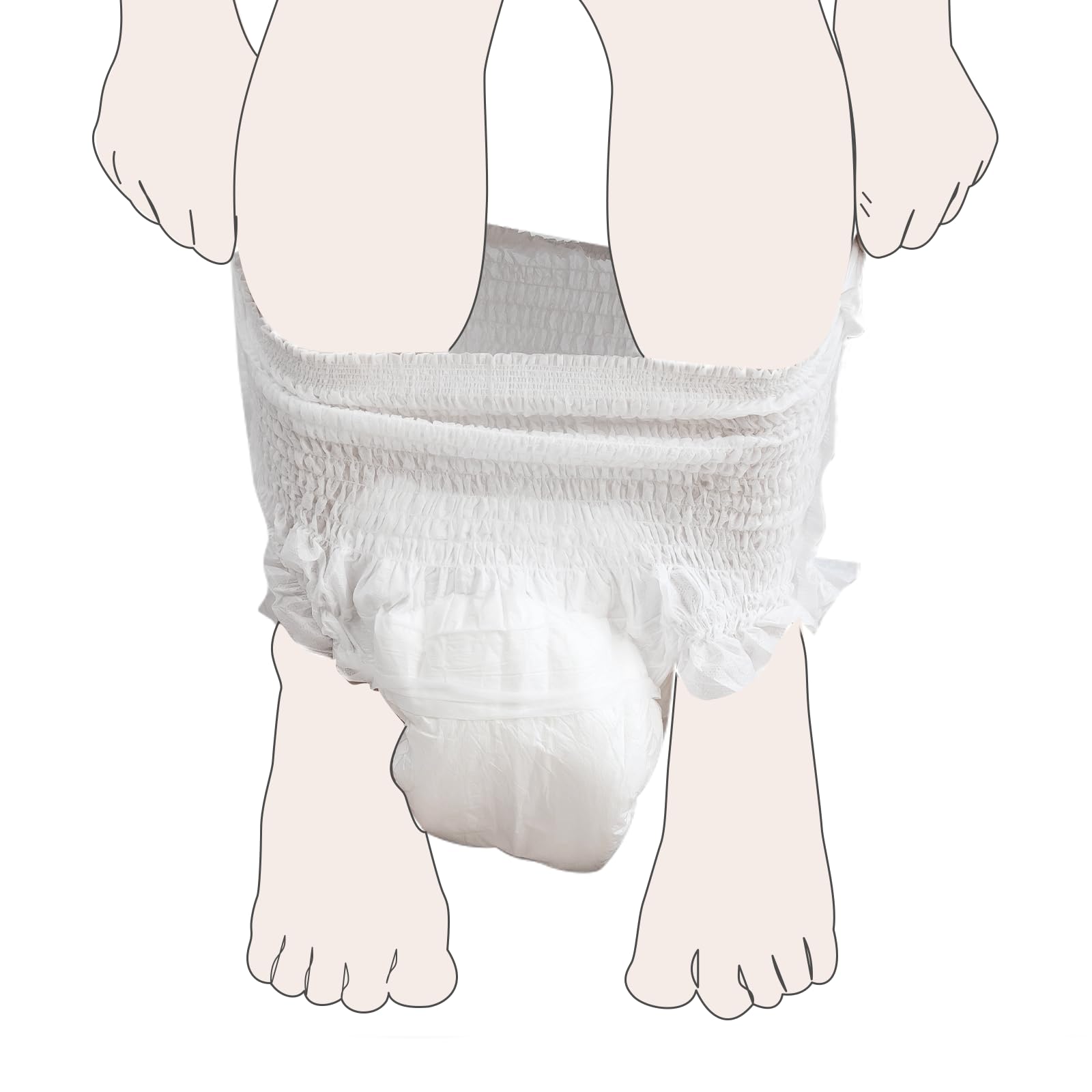 momcozy-postpartum-disposable-underwear-12-pack-no-leak-built-in-pad-self-absorb image 4