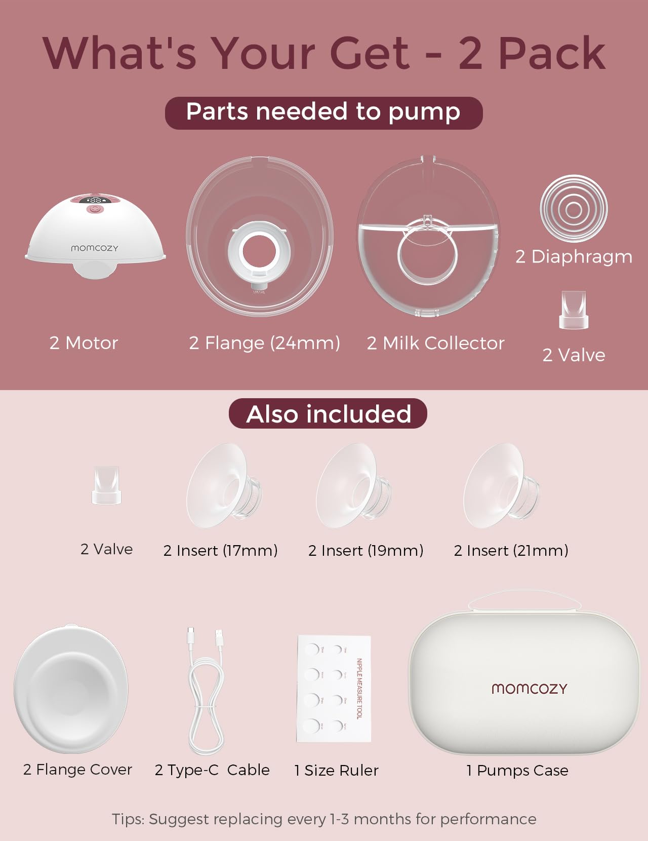 momcozy-m5-smart-wearable-breast-pump-app-controlled-hands-free-3-modes-9-levels image 7