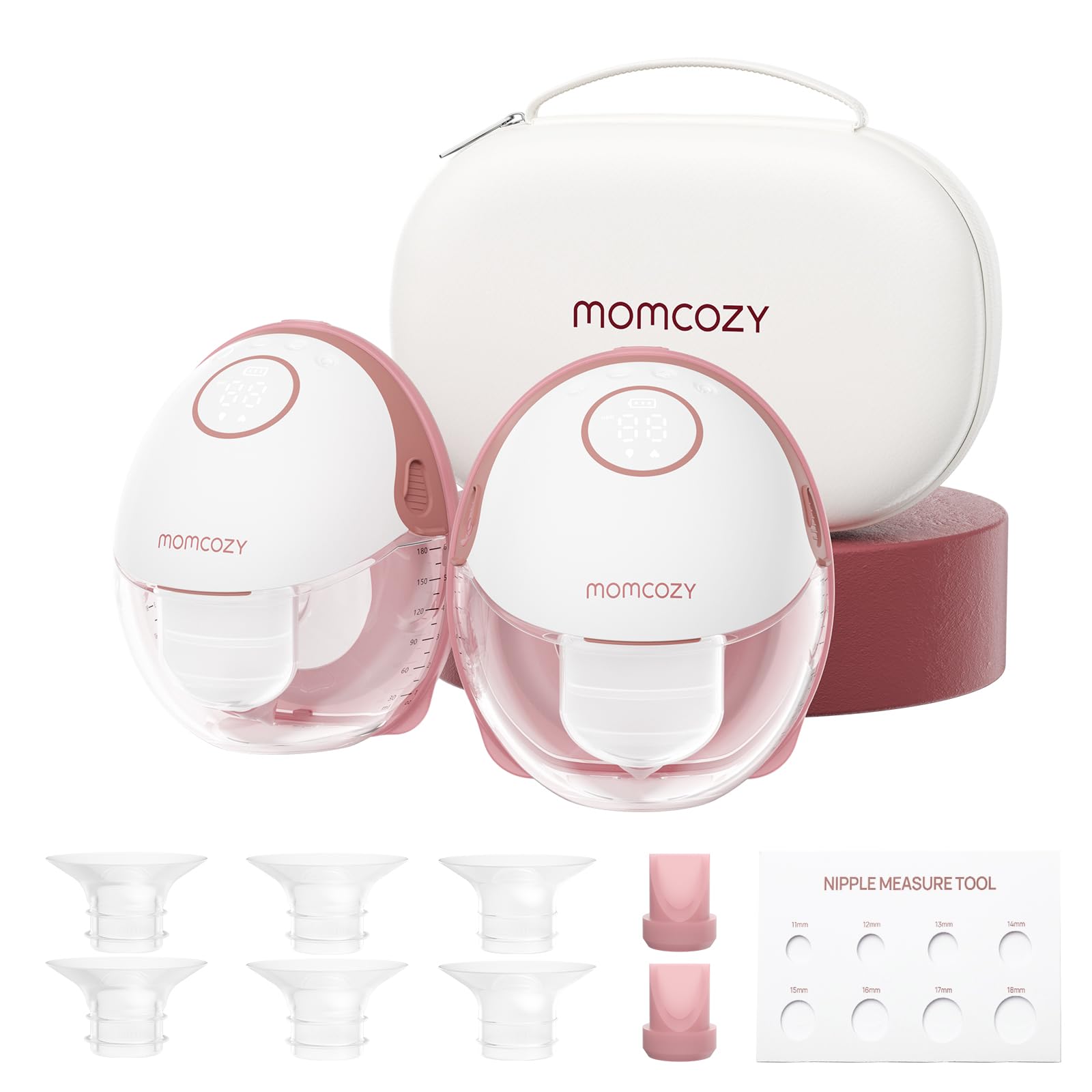momcozy-m6-wearable-breast-pump-hands-free-2-pack-ideal-rhythm-technology-double image 1