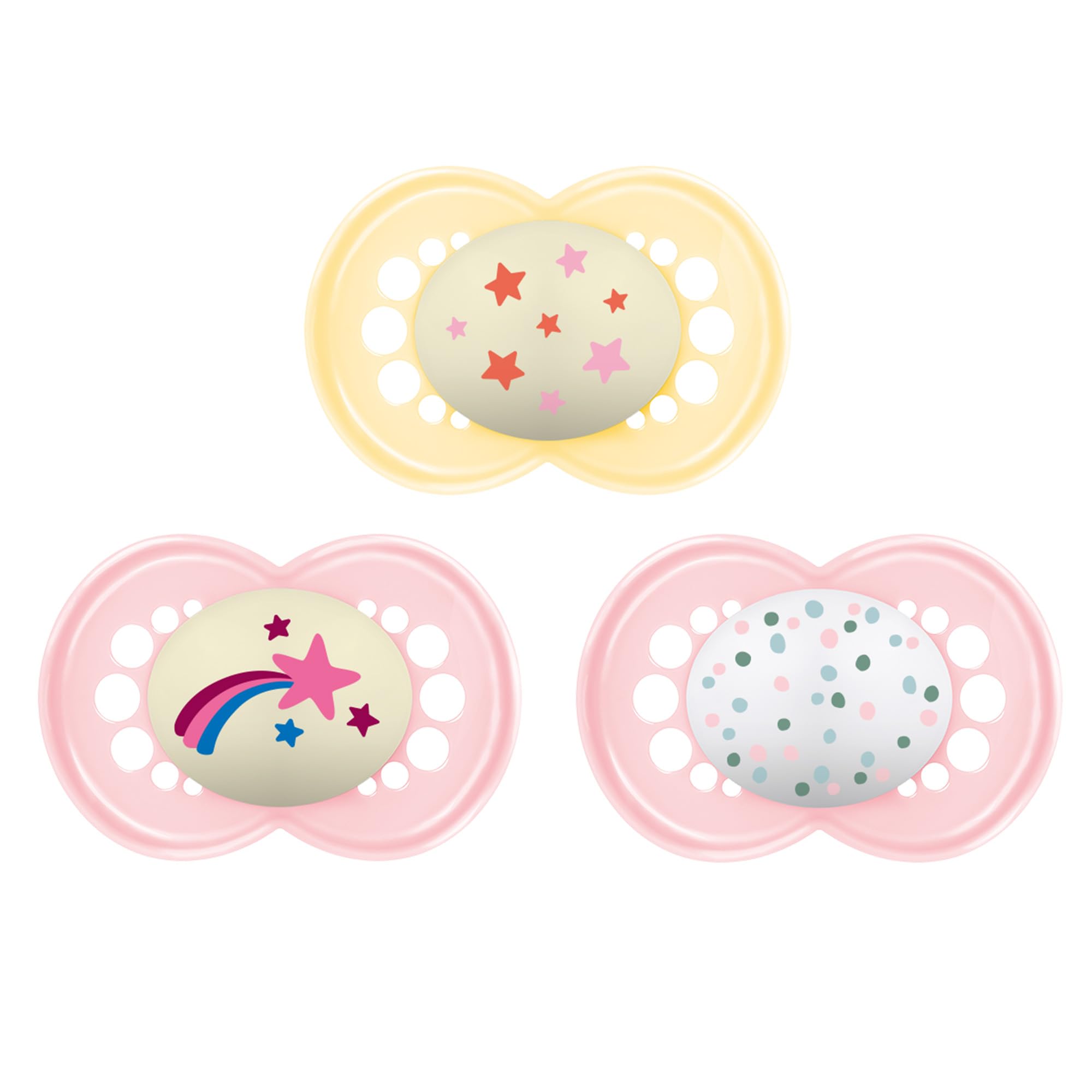 mam-original-baby-pacifiers-16-months-glows-in-the-dark-4-pack-bpa-free-skin-sof image 7