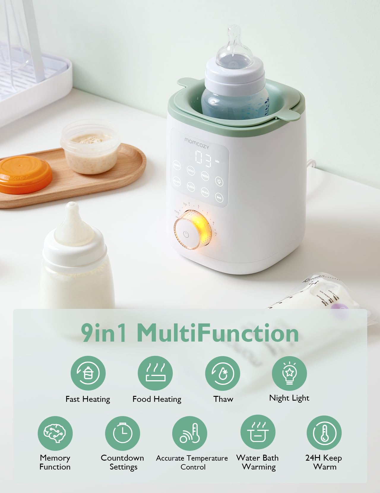 momcozy-retain-nutrients-bottle-warmer-9-in-1-momcozy-temp-sensing-breastmilk-st image 5