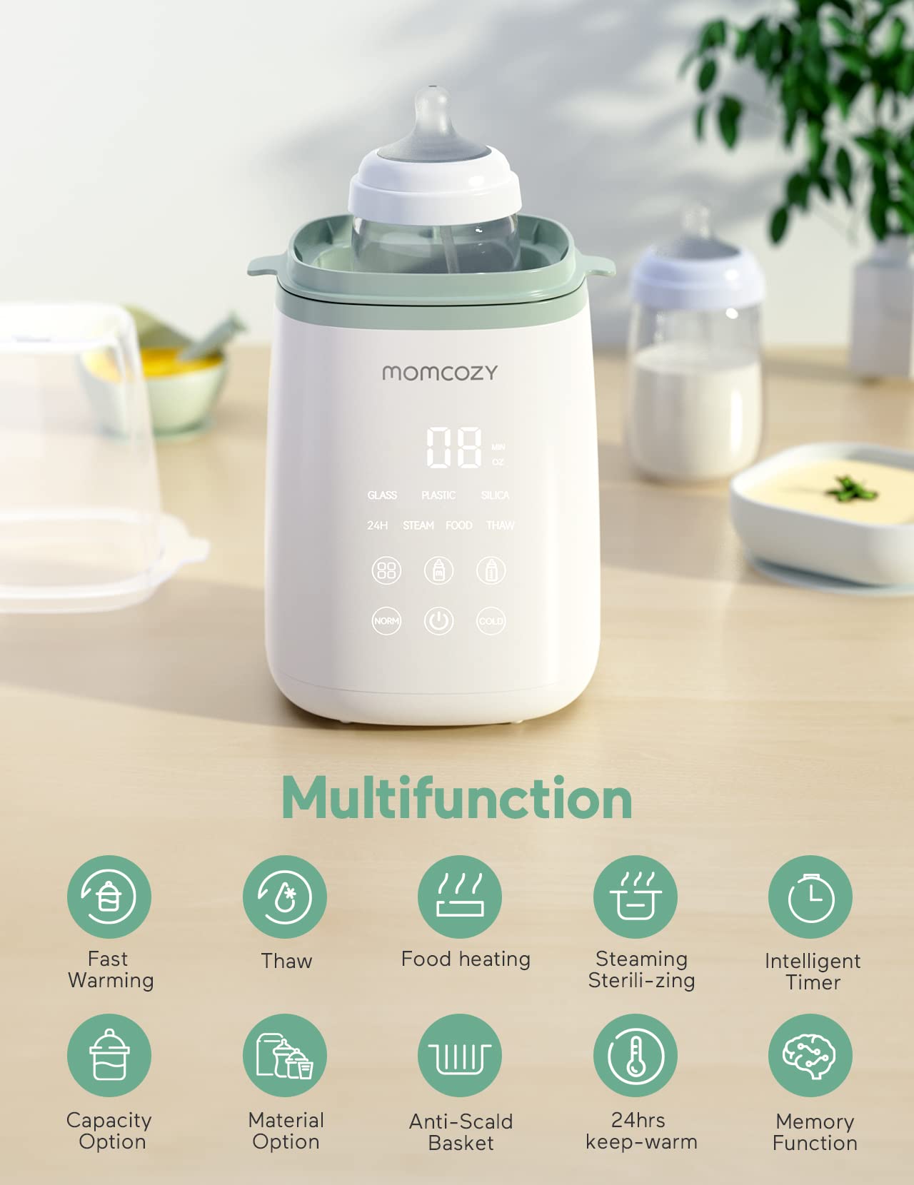 momcozy-travel-friendly-portable-bottle-warmer-smart-bottle-warmer-combo-cordles image 8
