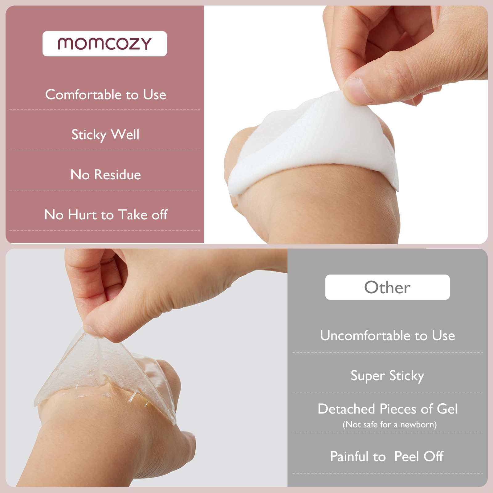 momcozy-hydrogel-nursing-pads-with-lanolin-20-count-individually-wrapped-instant image 7