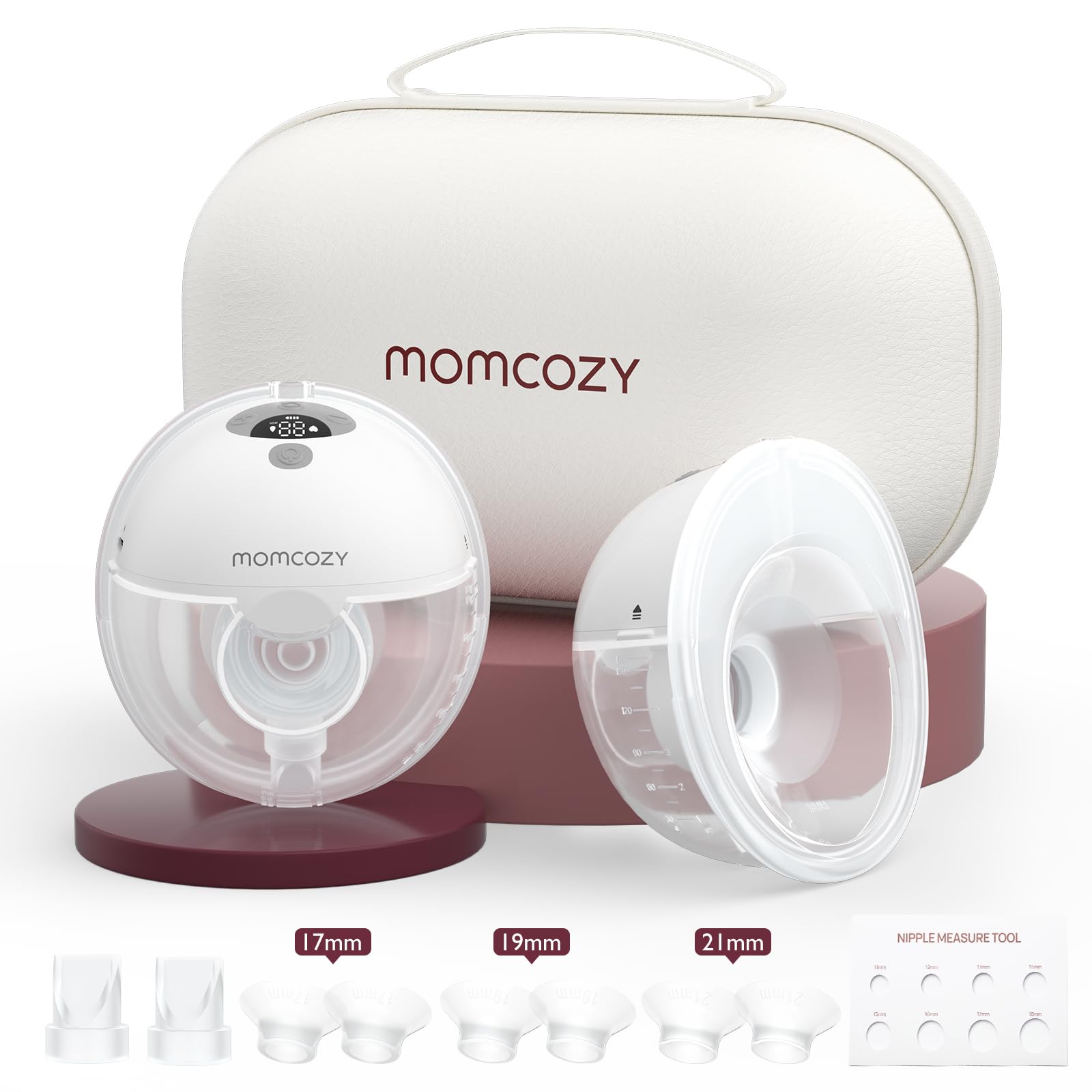 momcozy-m5-hands-free-wearable-breast-pump-2-pack-24mm-ultra-light-230g-double-s image 1