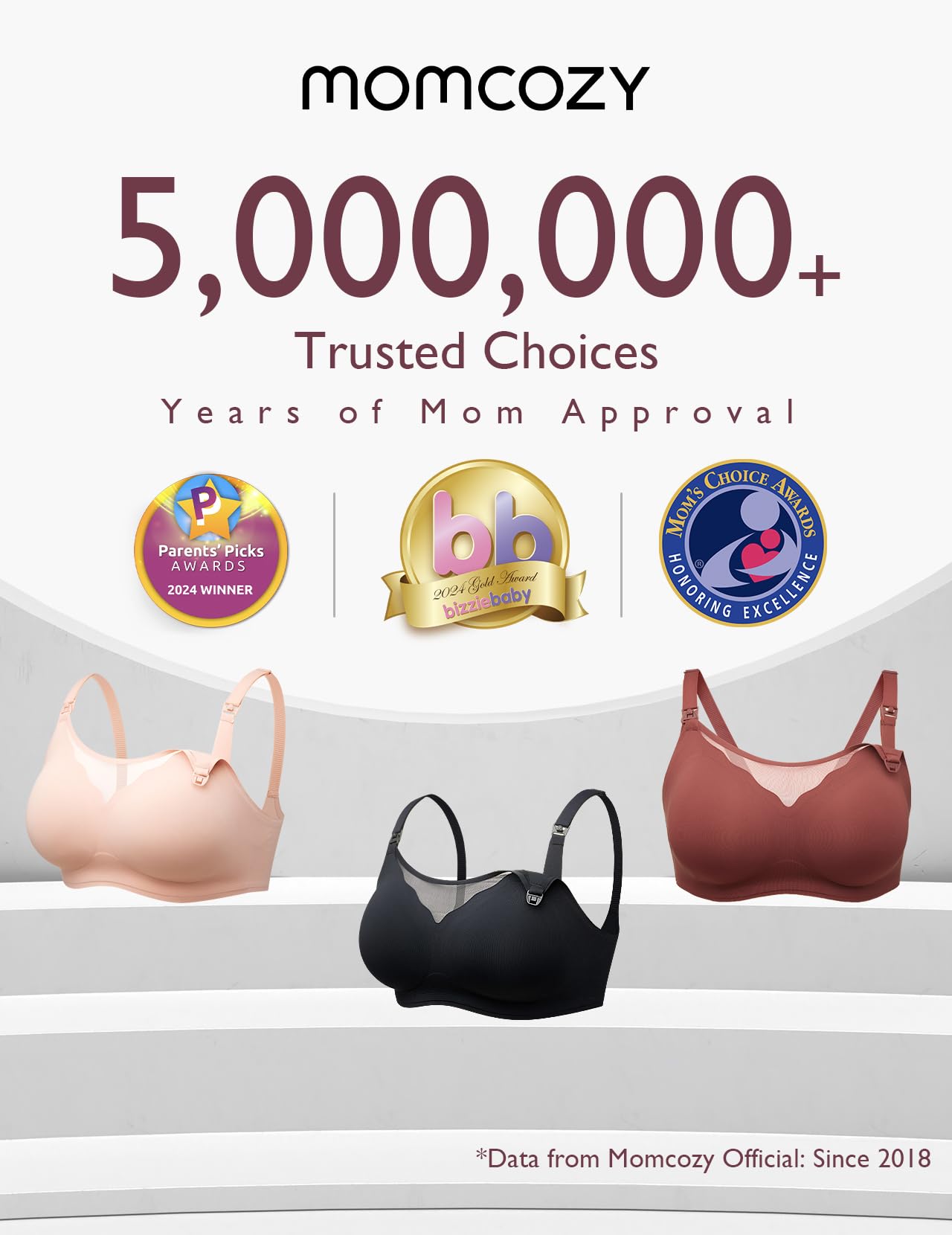 momcozy-nursing-bras-for-breastfeeding-breathable-mesh-wireless-maternity-sleep- image 7