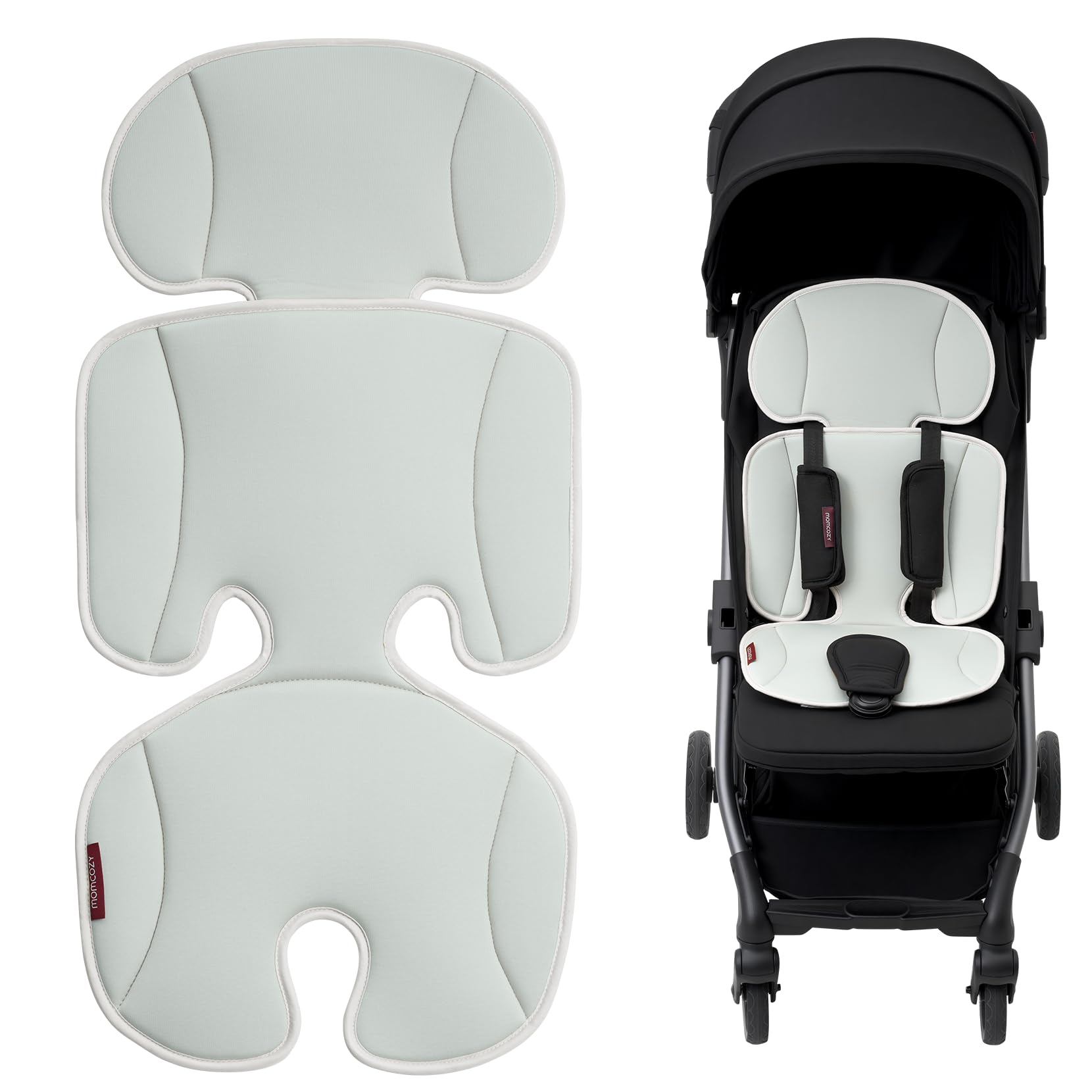 momcozy-stroller-cooling-pad-breathable-universal-seat-liner-for-strollers-cribs image 1