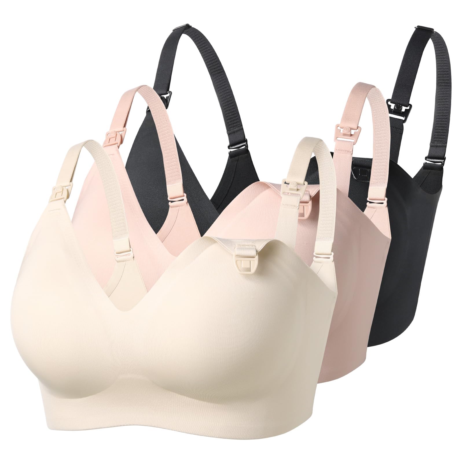 momcozy-yn21-seamless-ultra-comfort-nursing-bra-natural-shape-breathable-materni image 1