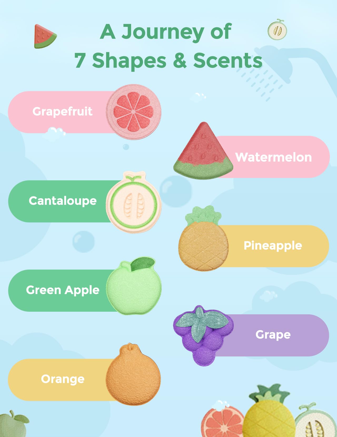 momcozy-14-pack-fruit-bath-bombs-with-essential-oil image 2