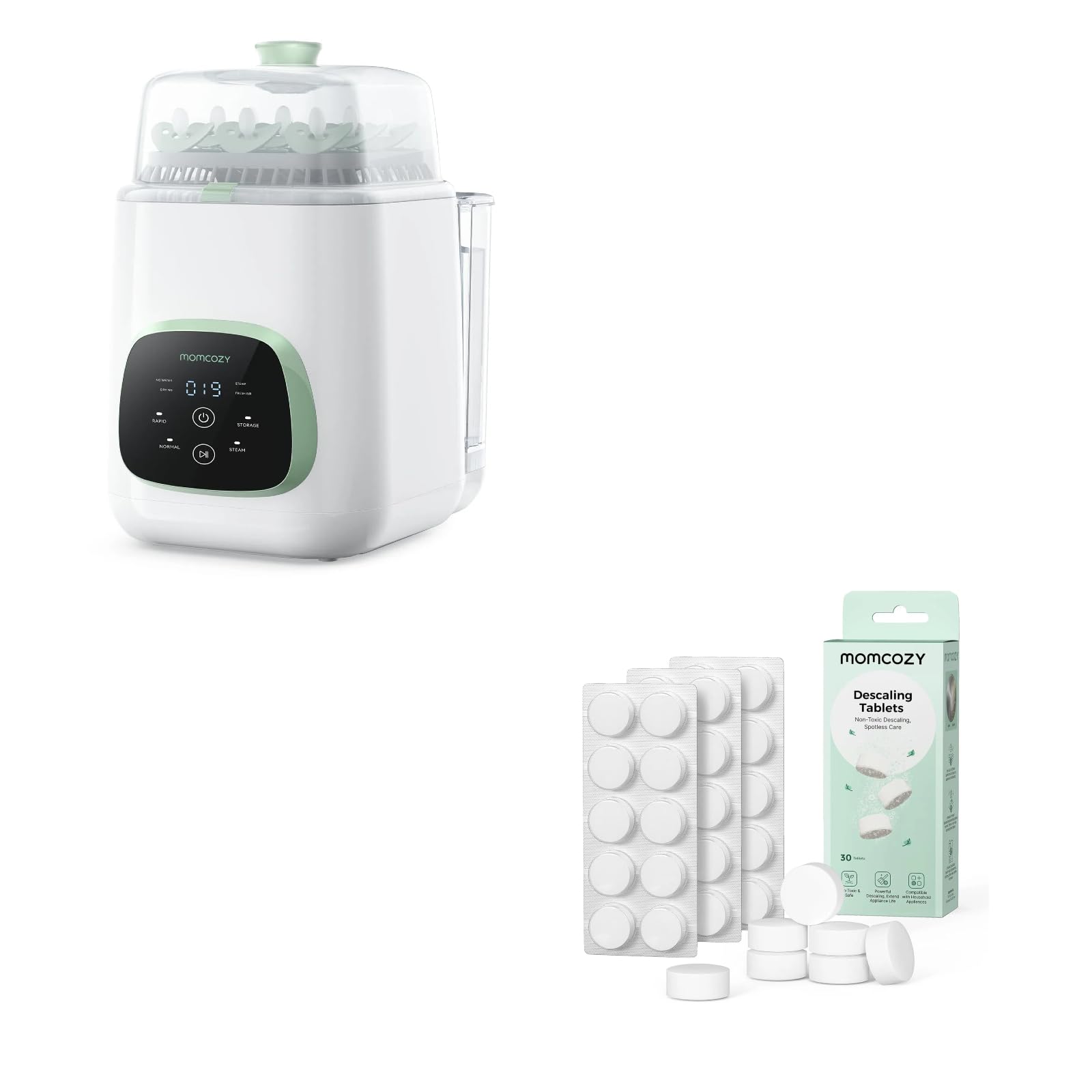 momcozy-baby-bottle-washer-official-descaling-tablets image 1