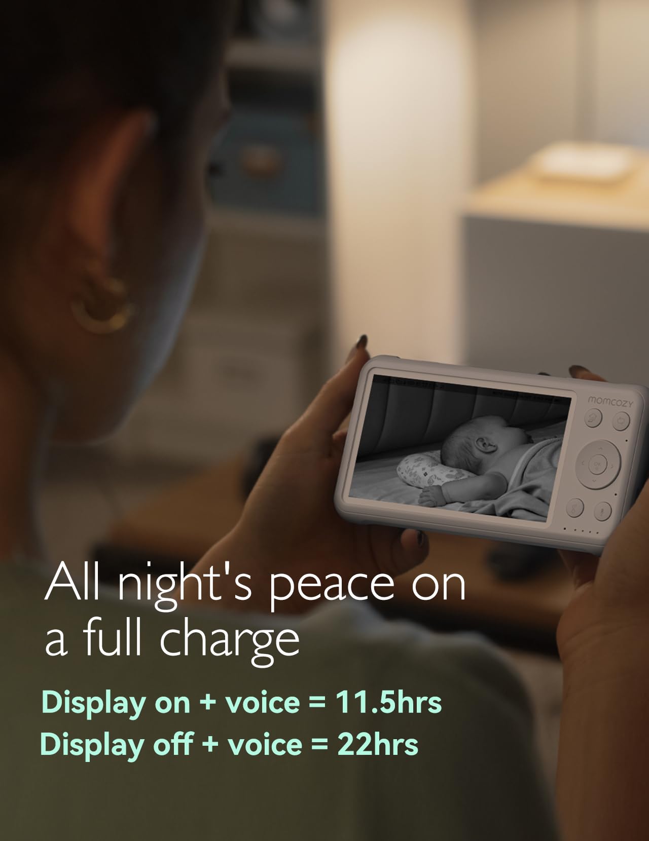 momcozy-video-baby-monitor-bm01-with-add-on-camera-1-screen-2-cameras-expandable image 8