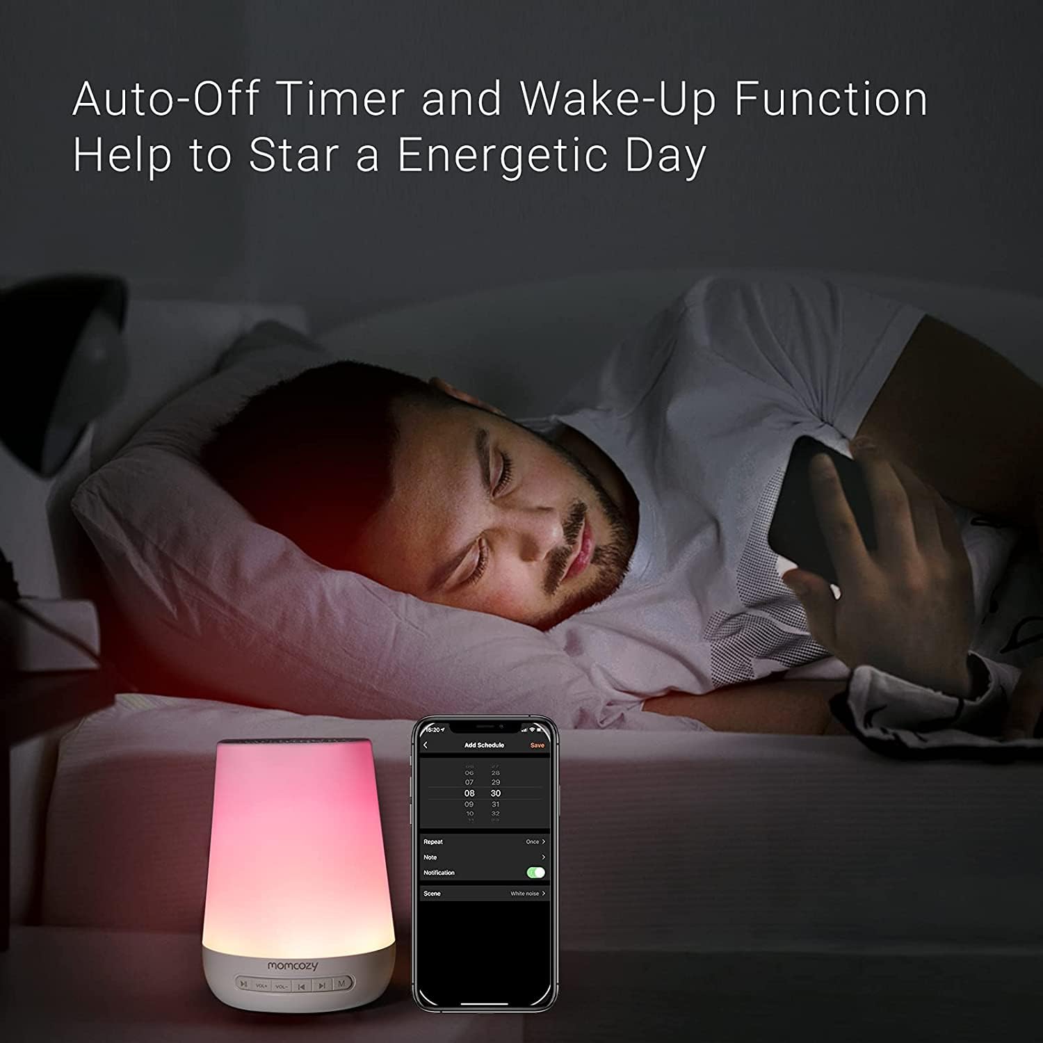 momcozy-baby-sound-machine-bm08-with-night-light-and-app-control-blue image 8