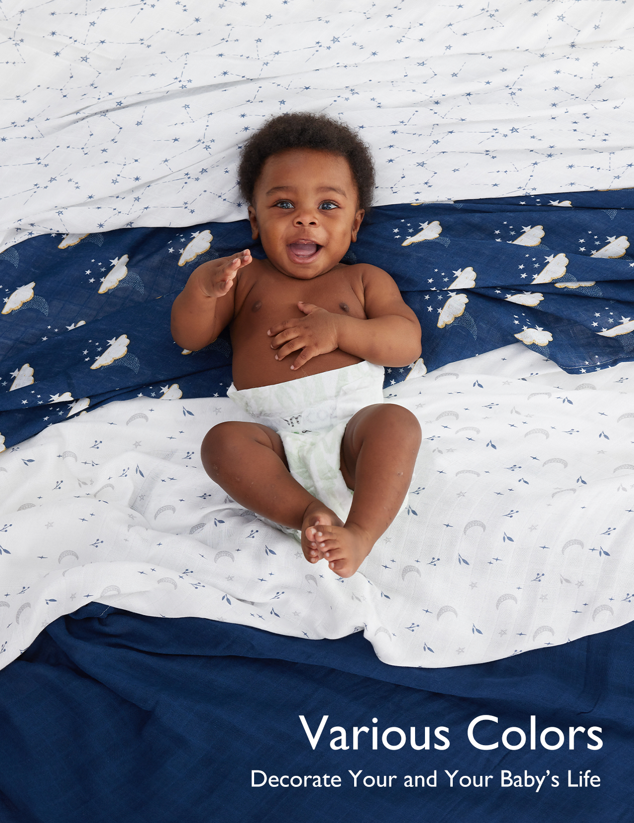 momcozy-softness-swaddle-blankets-midnight-star-clouds-4-pack-ultra-soft-breatha image 7