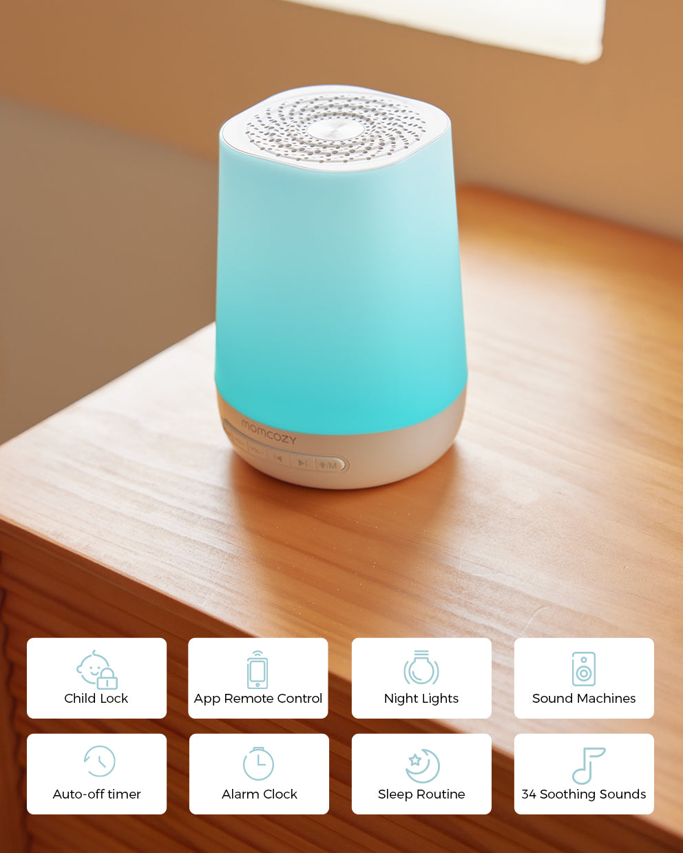 momcozy-smart-portable-sound-machine-bundle image 2