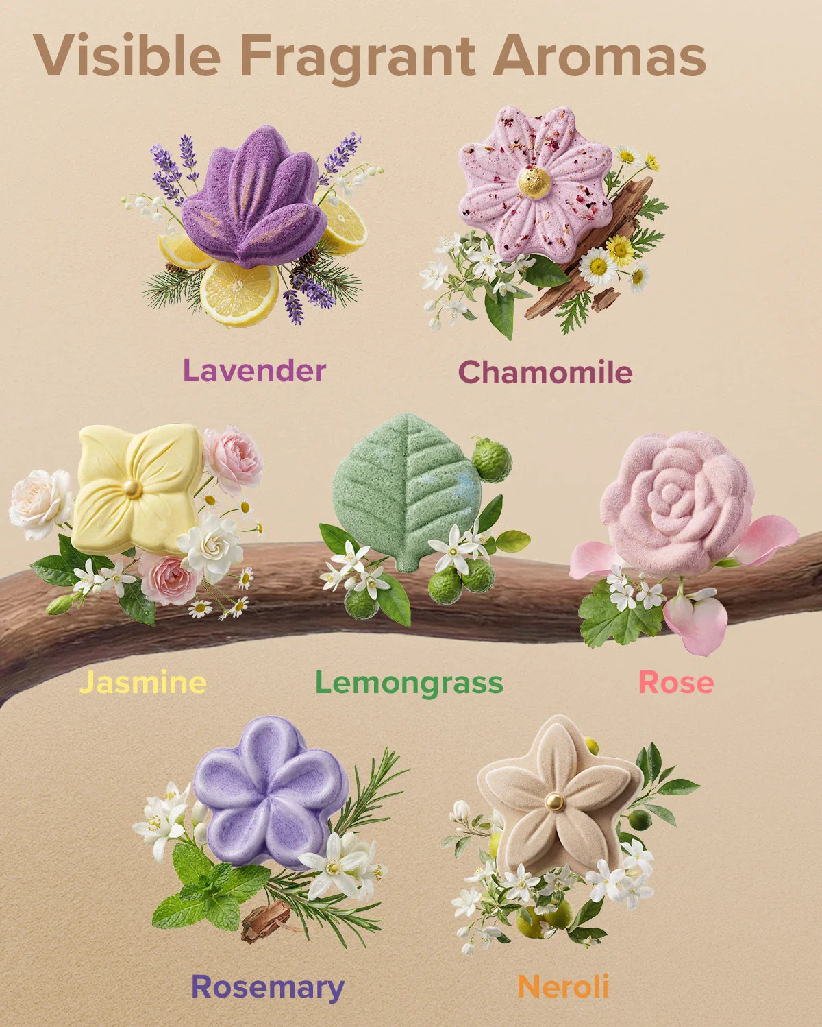 momcozy-shower-steamers-aromatherapy-14-pack-relaxing-spa-shower-bombs image 3