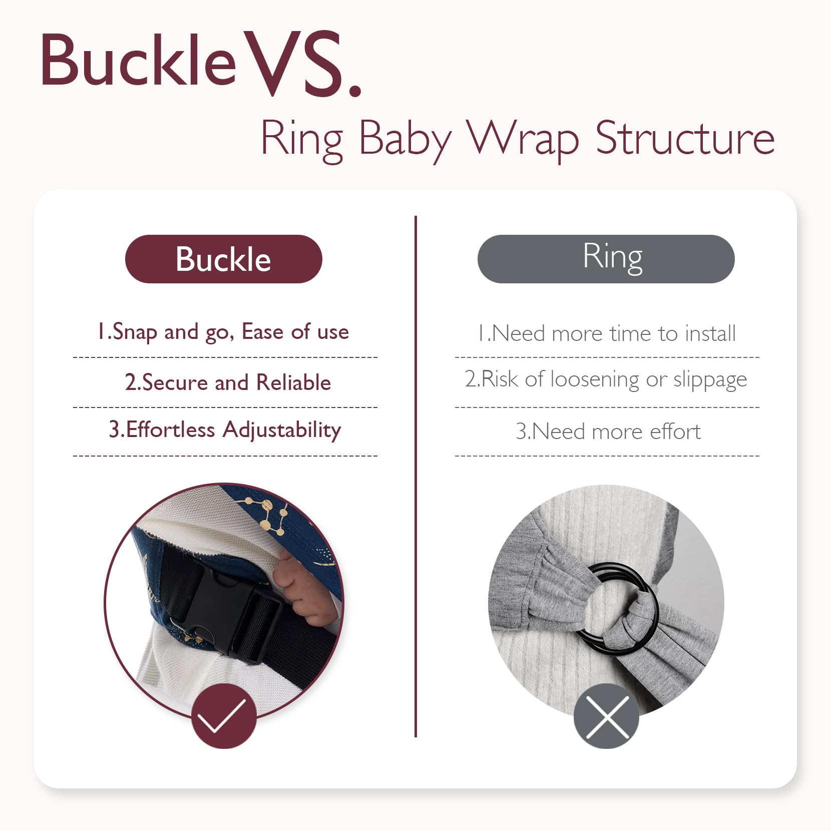 momcozy-baby-wrap-carrier-skin-friendly-fabric-easy-to-wear-adjustable-buckle-st image 2