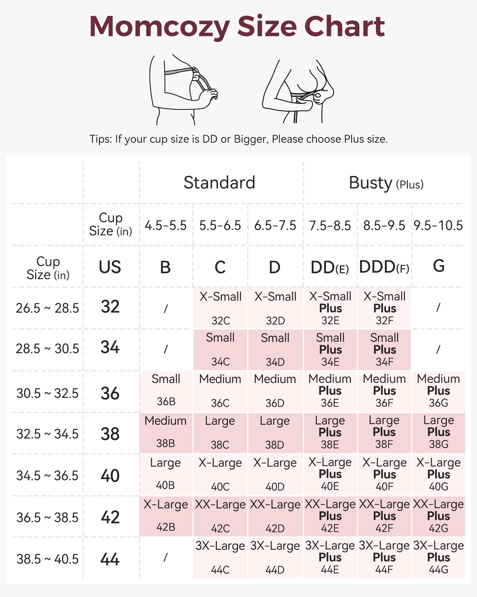 momcozy-2-in-1-hands-free-pumping-bra-adjustable-breast-pump-bra-with-wide-suppo image 5