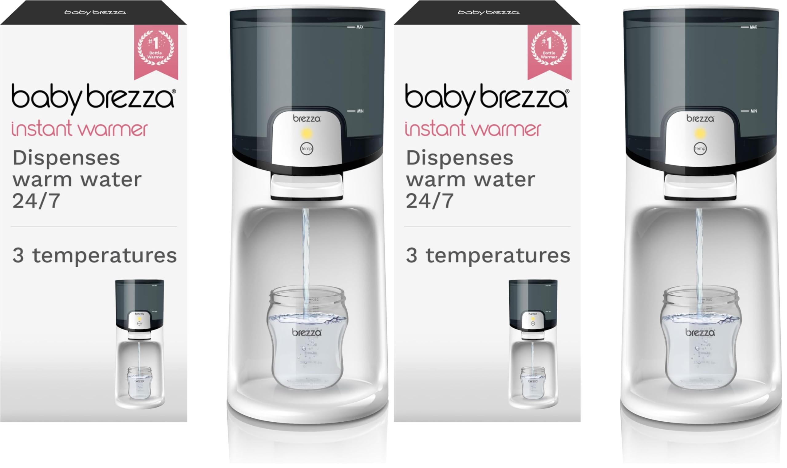 baby-brezza-instant-baby-bottle-maker-with-3-temperature-settings-50oz-tank-capa image 8