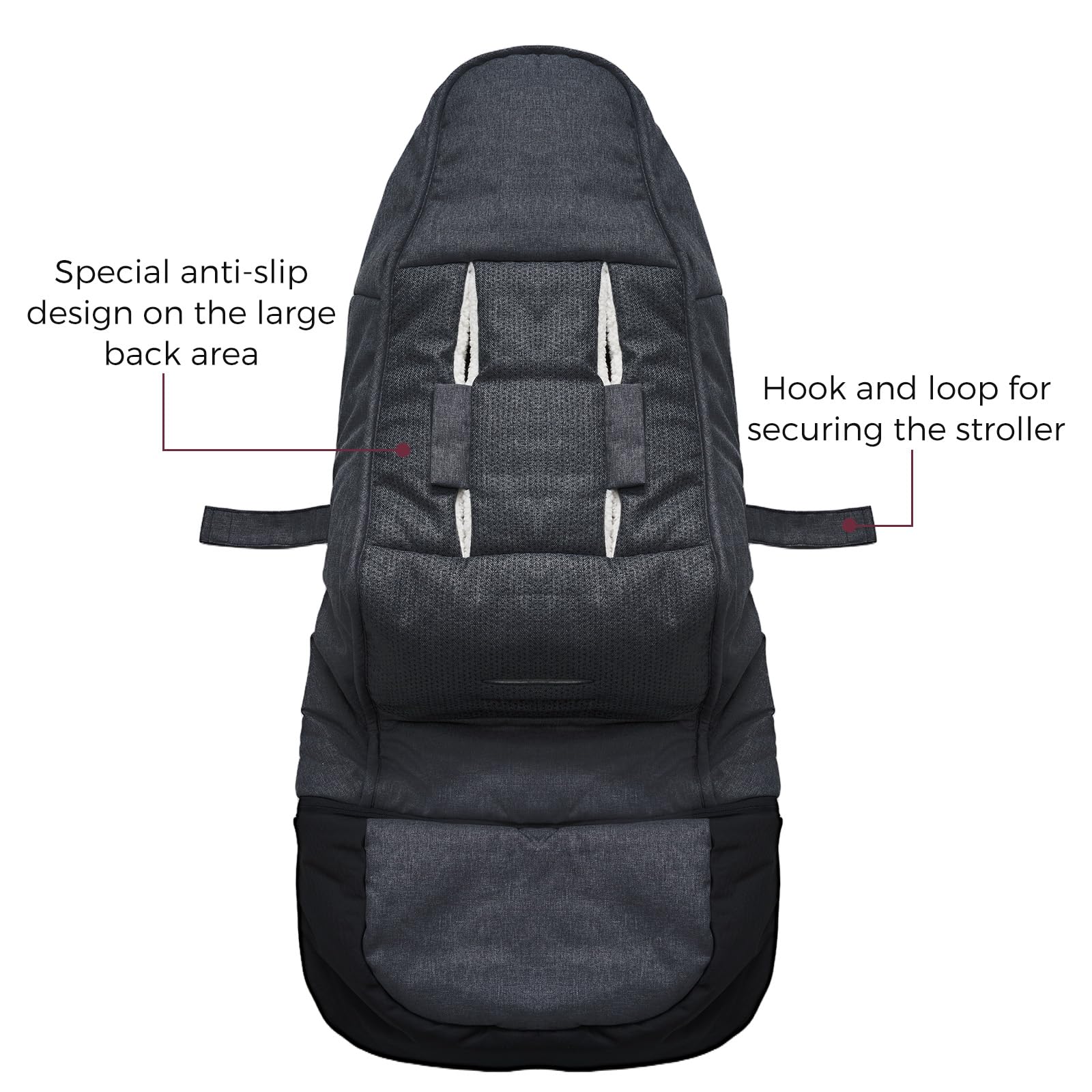 momcozy-universal-stroller-footmuff-weather-proof-sleeping-bag-with-adjustable-f image 7