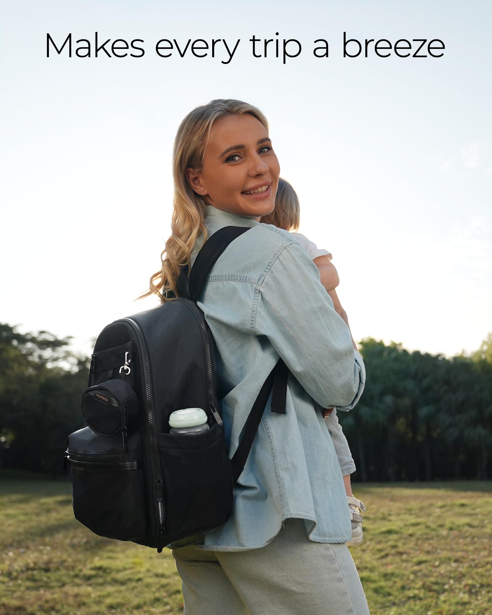 momcozy-goease-diaper-bag-backpack-21l-waterproof-multi-pocket-with-changing-pad image 8