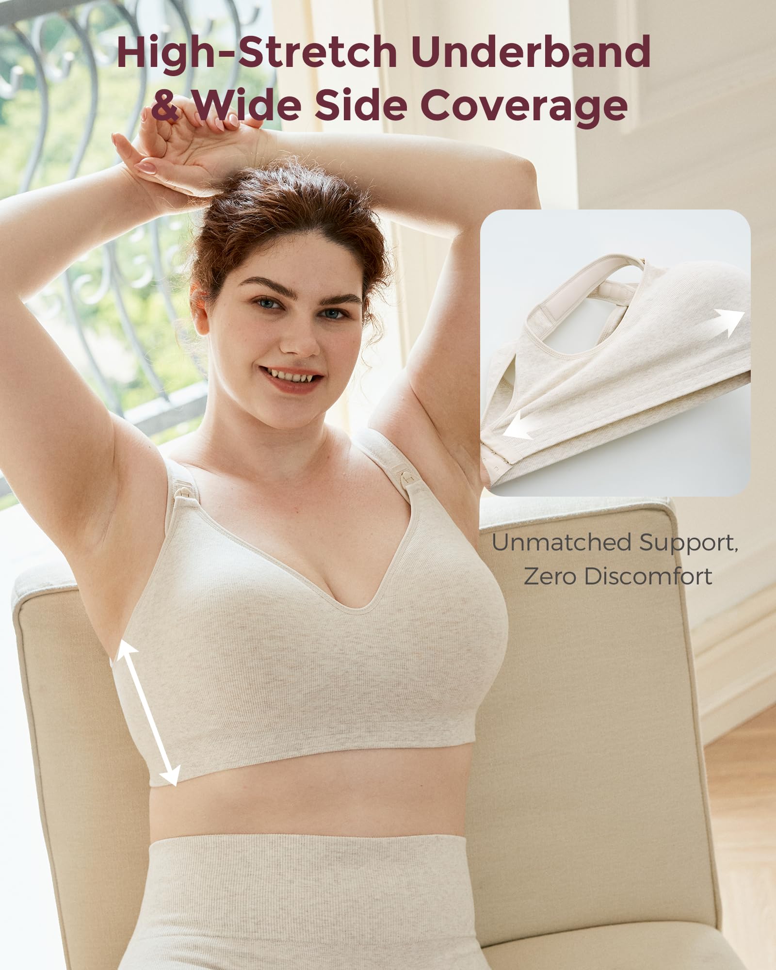 momcozy-busty-nursing-bras-u-s-cotton-wirefree-fixed-padded-full-coverage image 3