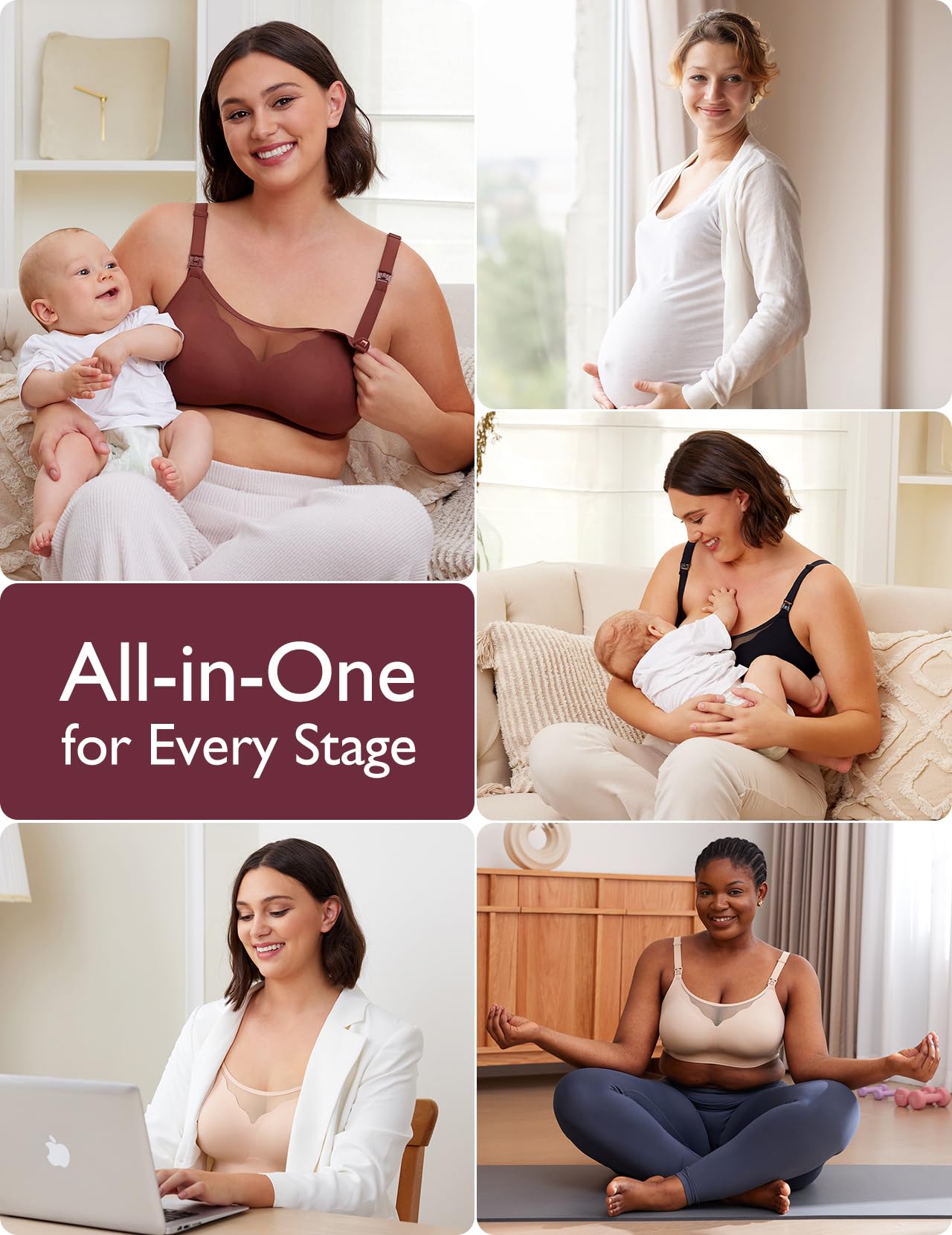 momcozy-nursing-bras-for-breastfeeding-breathable-mesh-wireless-maternity-sleep- image 5