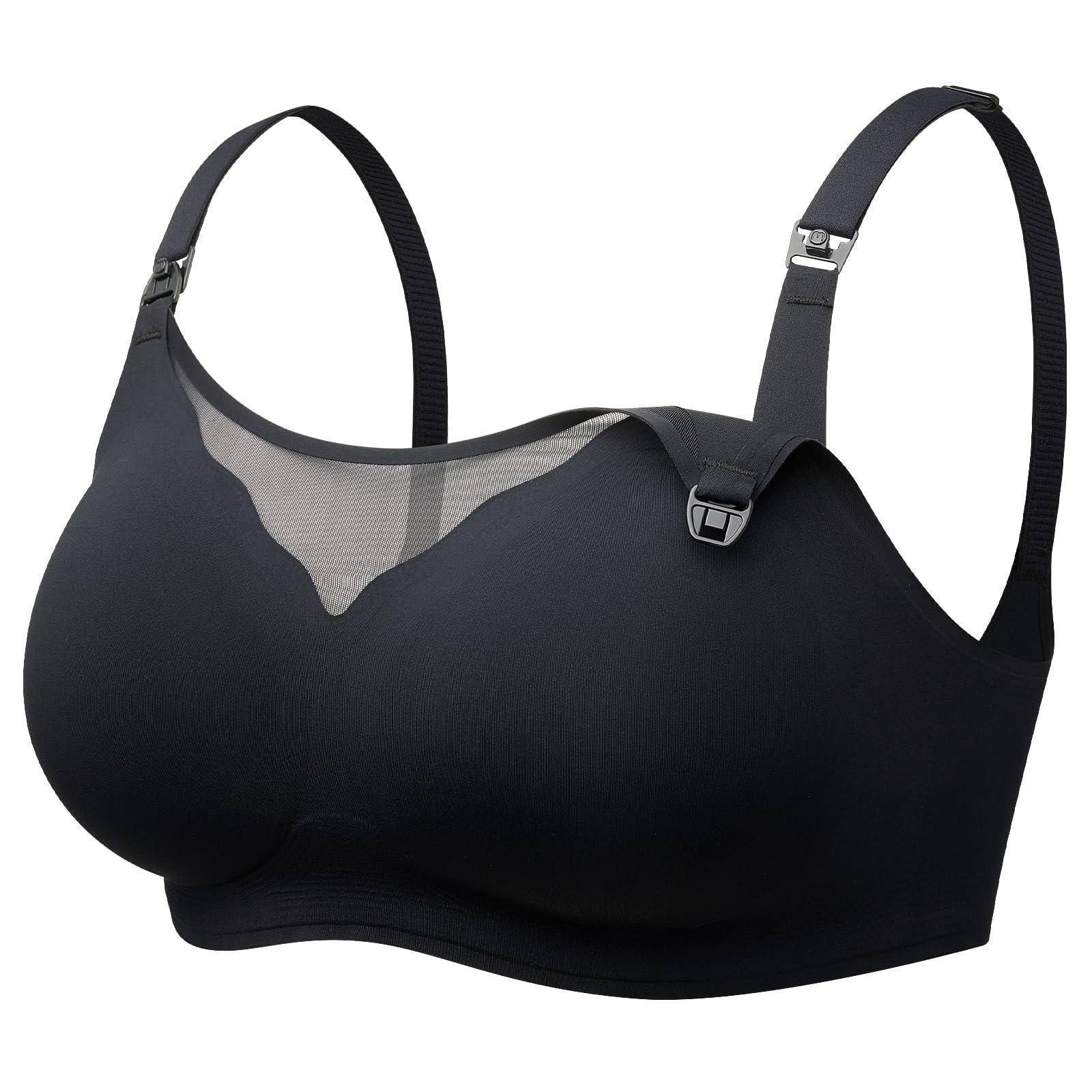 momcozy-nursing-bras-for-breastfeeding-breathable-mesh-wireless-maternity-sleep- image 8