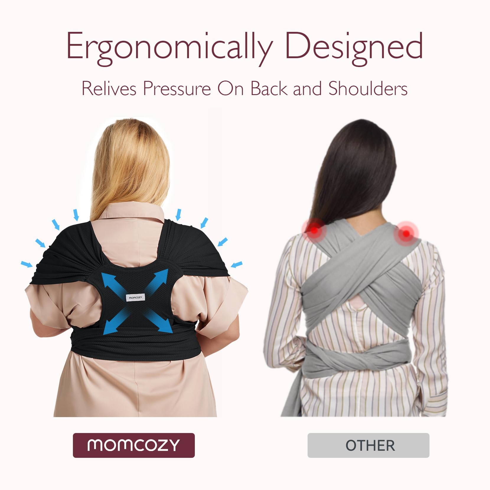 momcozy-adjustable-buckle-baby-wrap-carrier-for-newborn-to-toddler-cooling-air-m image 4