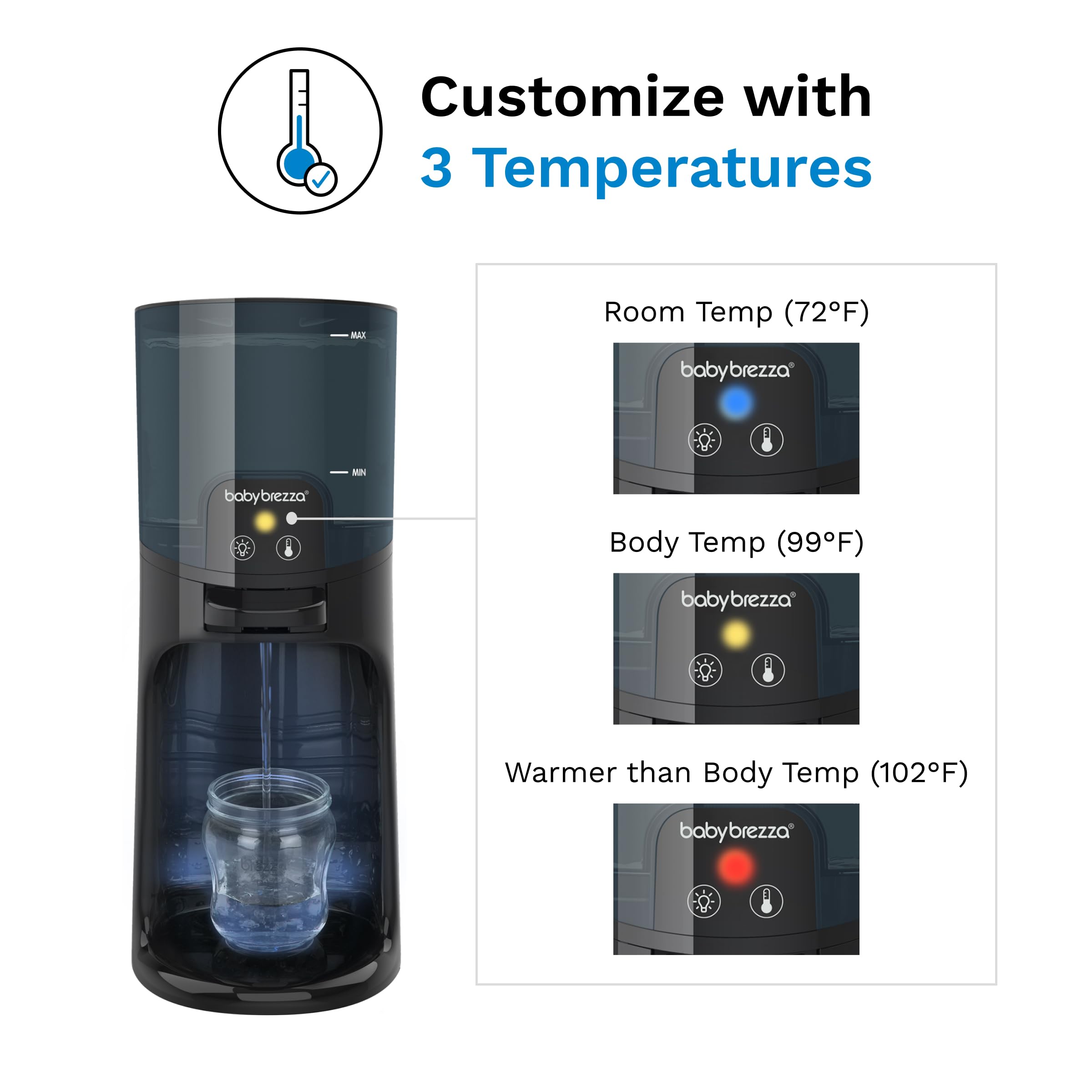 baby-brezza-instant-bottle-warmer-advanced-with-3-temperature-settings-50oz-tank image 4