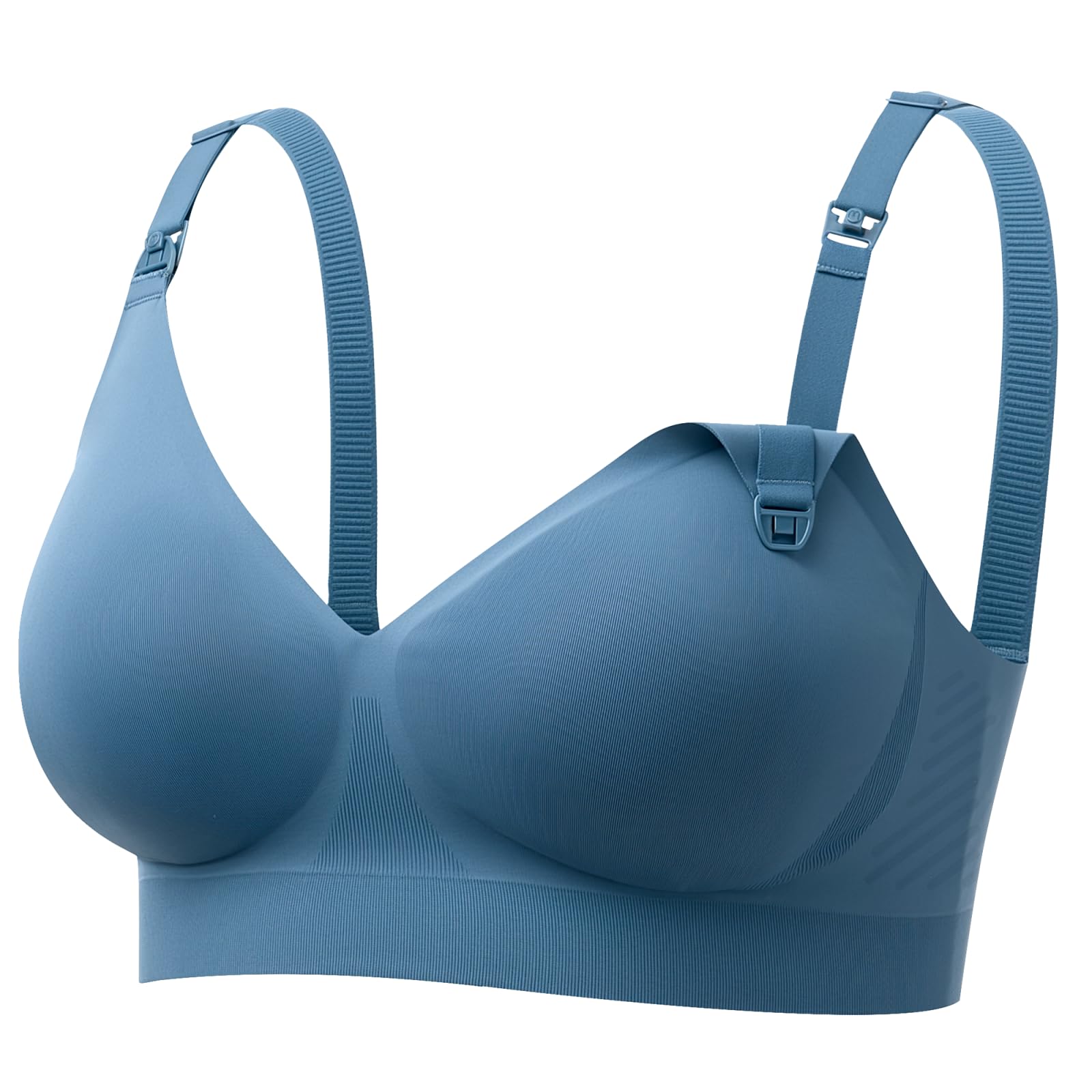 momcozy-coolfit-nursing-bras-for-breastfeeding-fixed-padding-ultra-stretch-seaml image 1