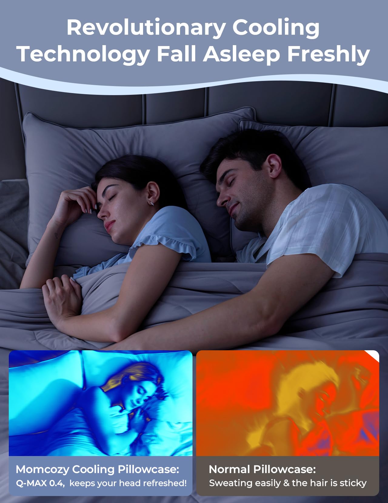 momcozy-life-coolmurm-cooling-pillow-cases-2-stretchy-breathable-pillow-protecto image 2