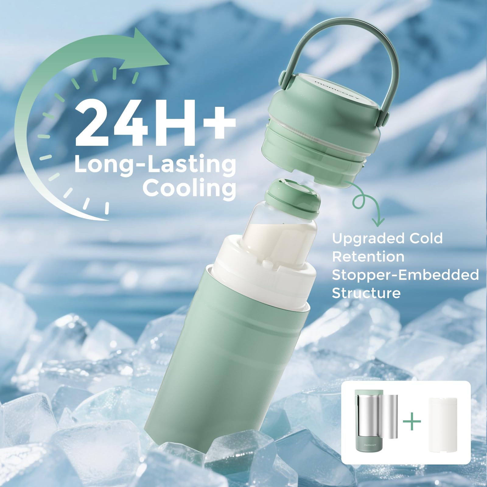 momcozy-bottle-brush-kit-pro-portable-breast-milk-cooler-lite-bundle-complete-fe image 8