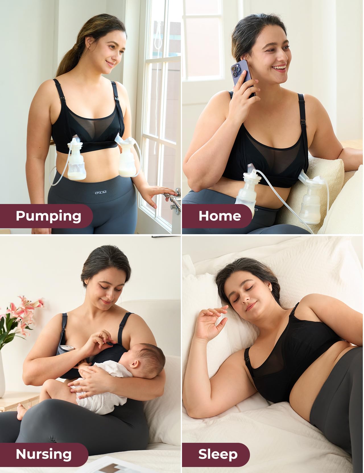 momcozy-mesh-support-pumping-bra-hands-free-plus-size-36c-44g-nursing-pumping-br image 8