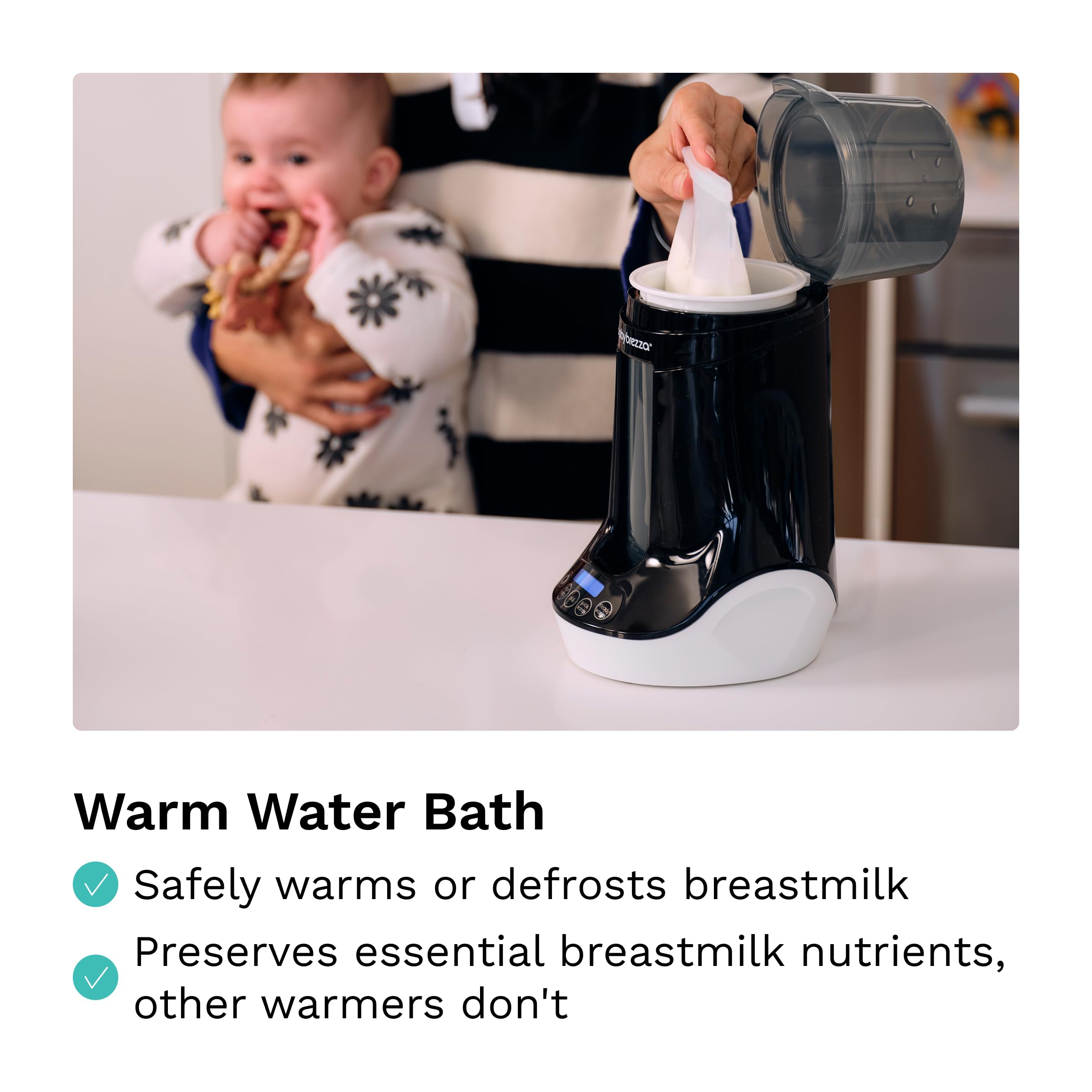 baby-brezza-fast-baby-bottle-warmer-universal-bottle-breastmilk-warmer-defroster image 4
