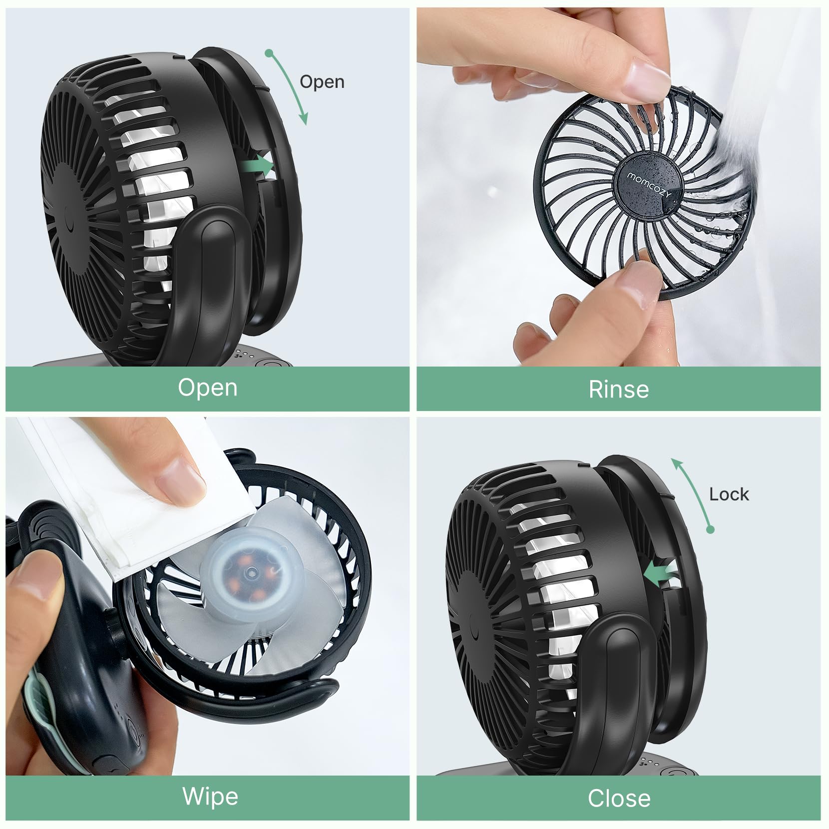 momcozy-portable-stroller-fan-with-clip-ultra-light-4-speed-clip-on-fan-for-carr image 8