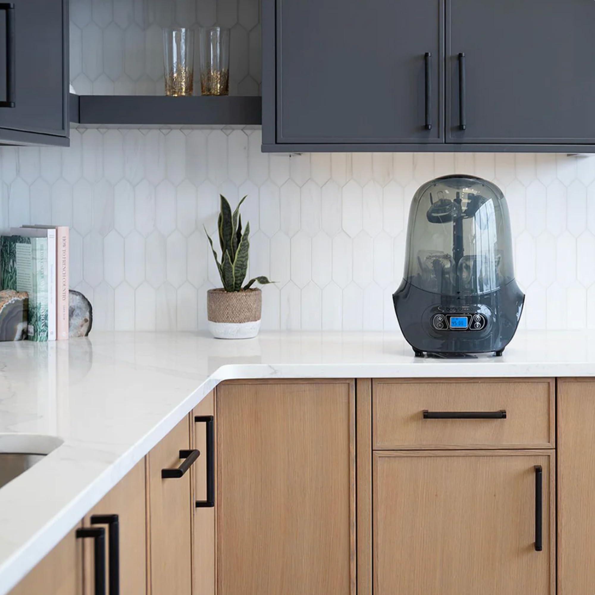 baby-brezza-one-step-baby-bottle-sterilizer-and-dryer-machine-electric-steam-ste image 7
