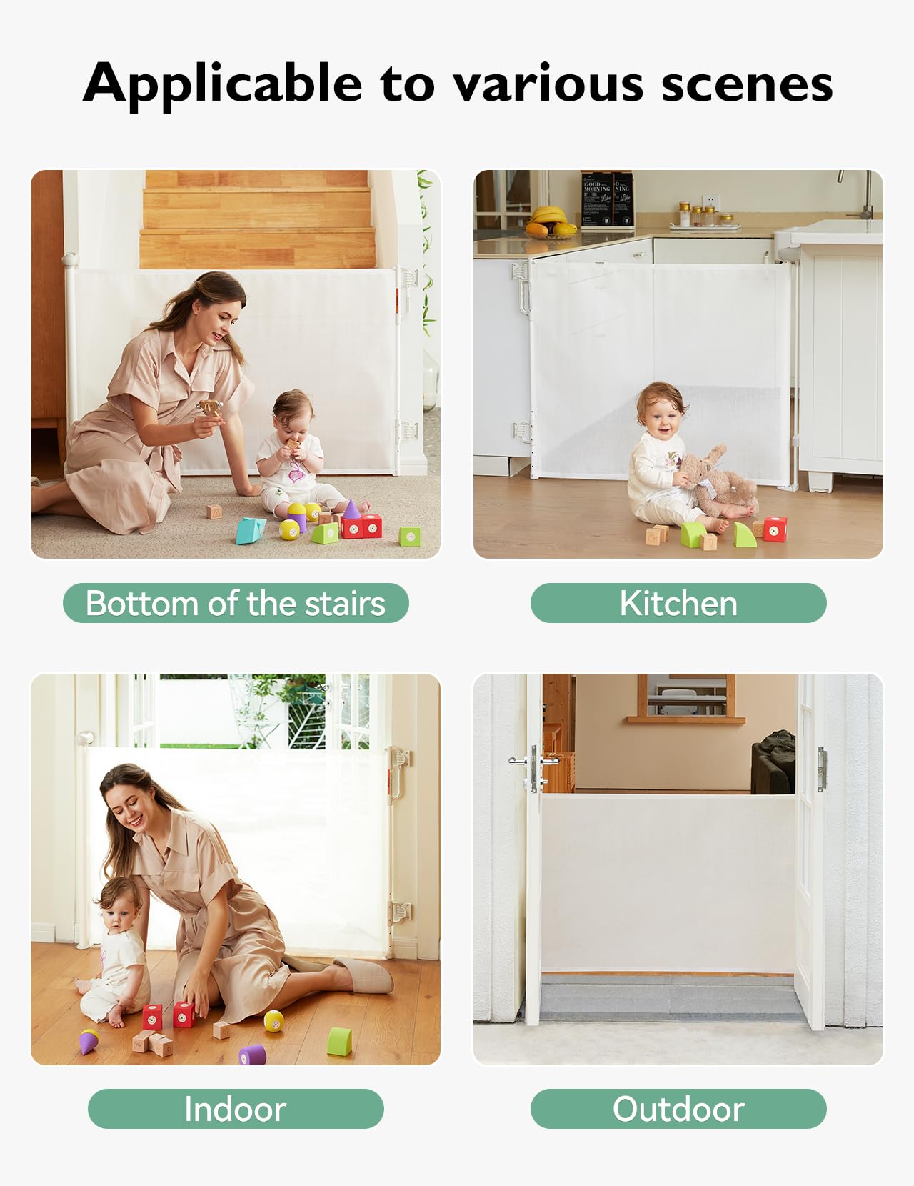 momcozy-auto-locking-retractable-mesh-baby-gate-33-tall-55-wide image 8