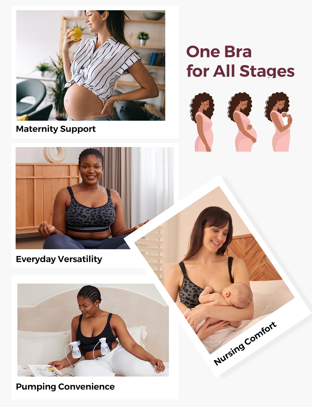 momcozy-seamless-hands-free-pumping-bra-fixed-padding-wireless-universal-compati image 7