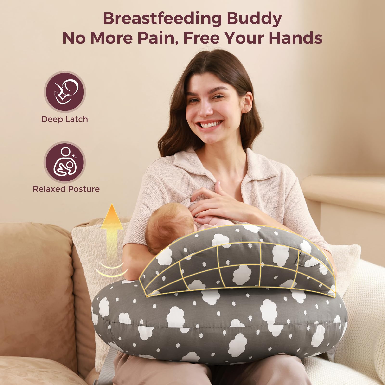 momcozy-nursing-pillow-cover-for-original-pillow-pioneering-safety-fence-plus-si image 4