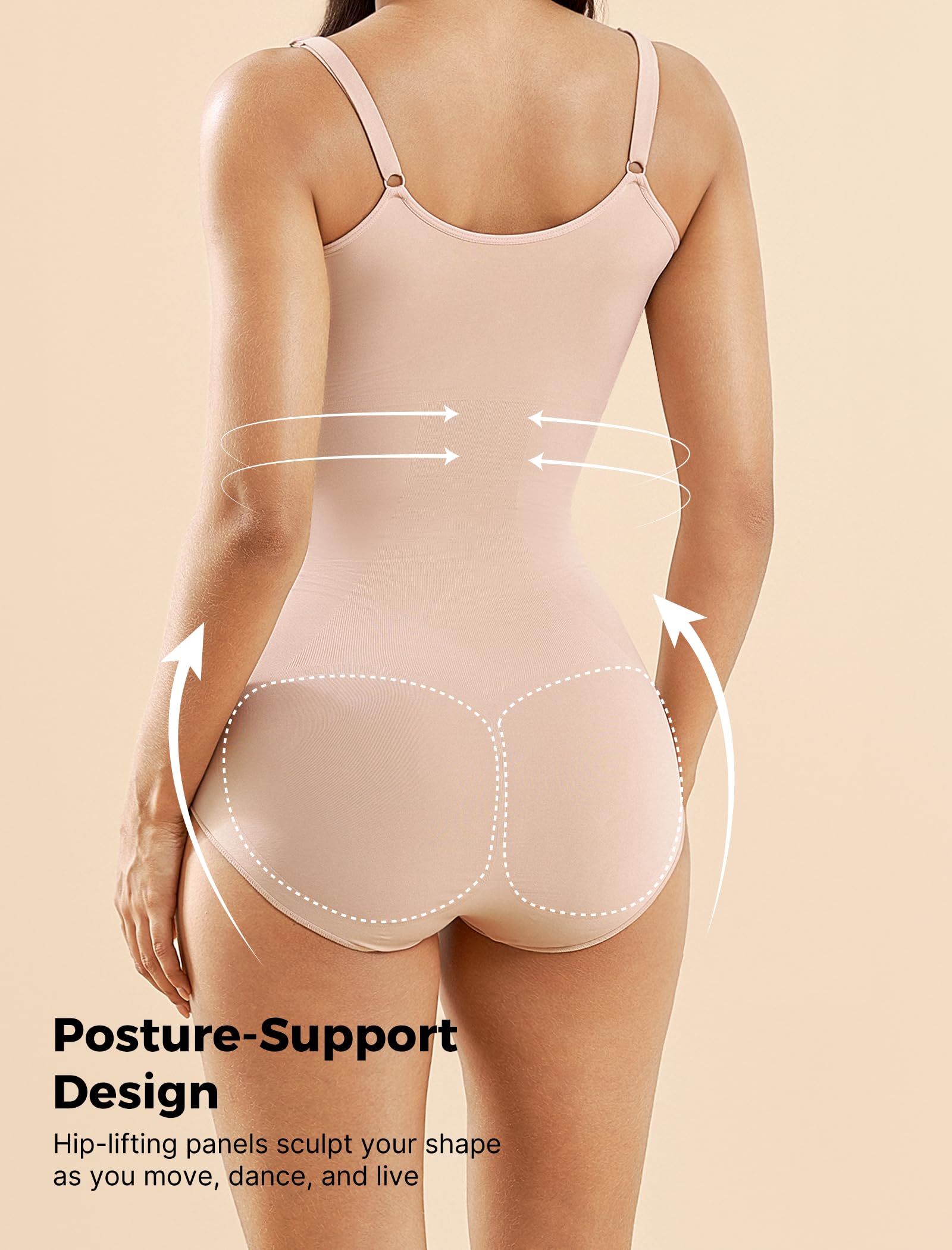 momcozy-shapewear-bodysuit-for-women-tummy-control-built-in-padded-seamless-slim image 5