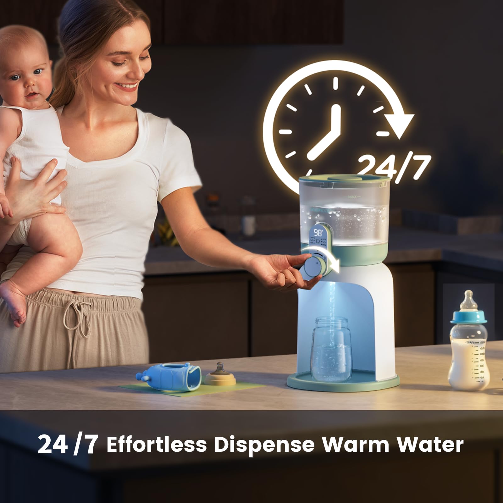 momcozy-instant-water-warmer-for-baby-formula-57-oz-detachable-tank-6-temperatur image 4
